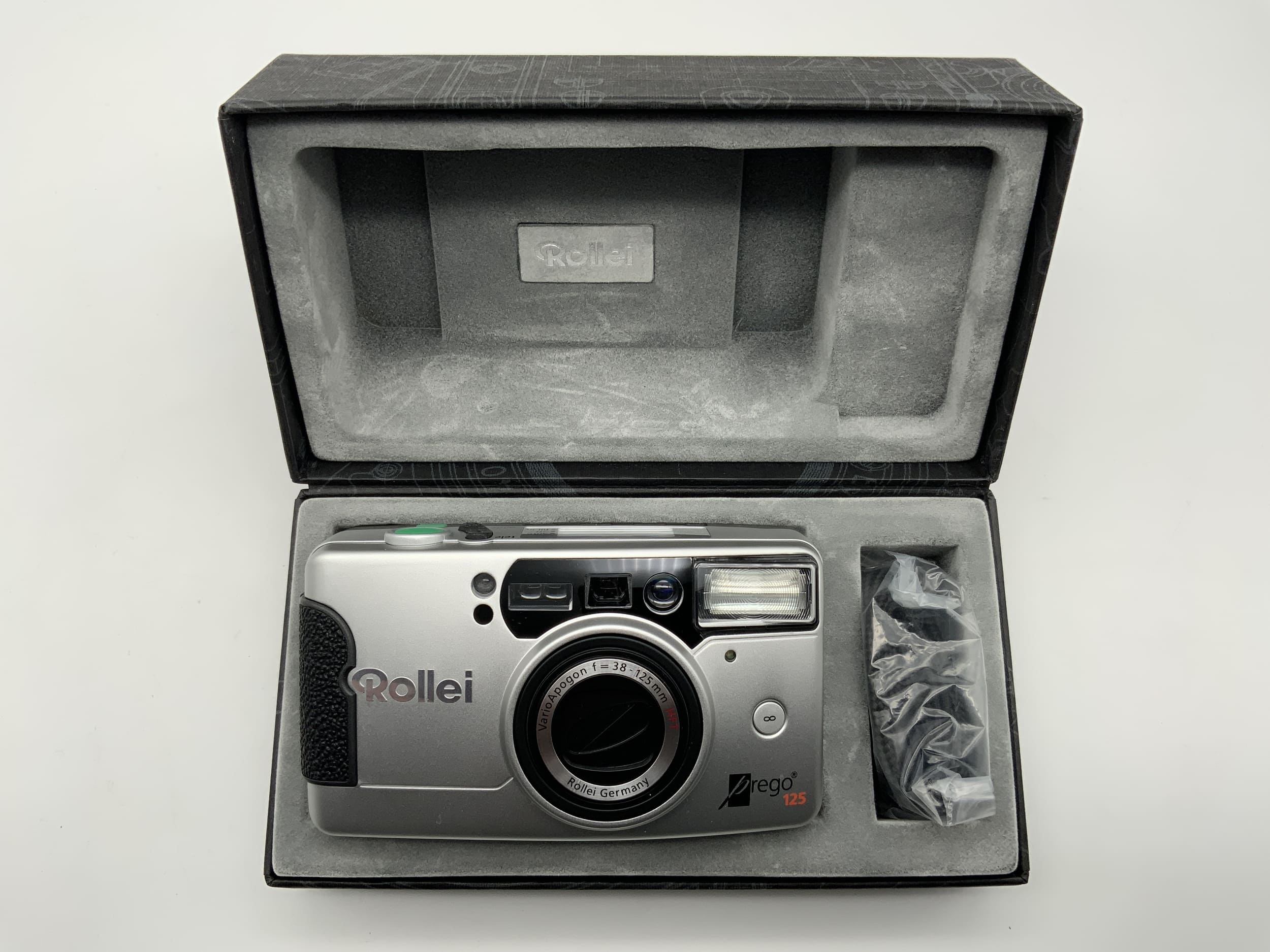 Rollei Prego 125 Compact Camera Point&amp;Shoot Camera 35mm Original Packaging without Battery