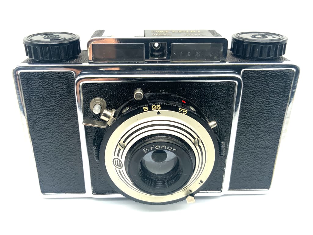 Braun Nürnberg Imperial Sucherkamera mit Branar 1:8-16 Analogkamera