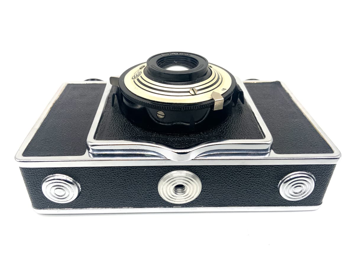 Braun Nürnberg Imperial Sucherkamera mit Branar 1:8-16 Analogkamera