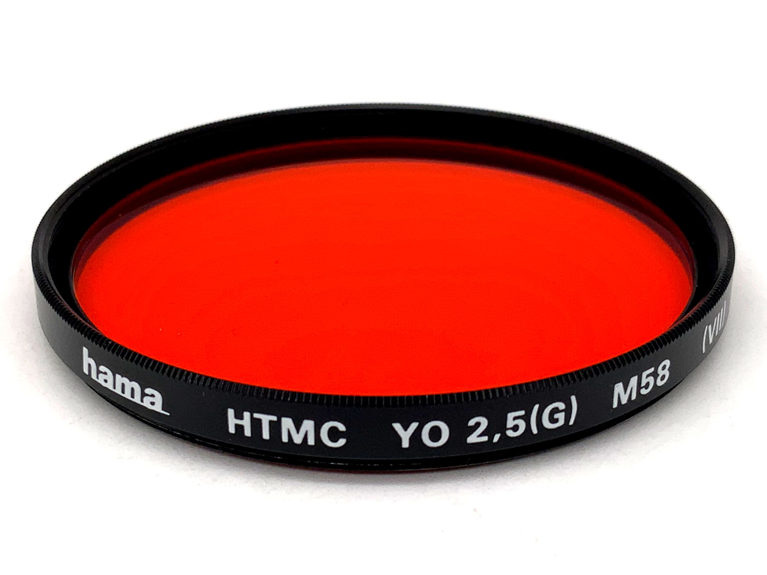Hama HTMC YO 2.5(G) M58 (VII) Orange Color Filter 58mm Circular