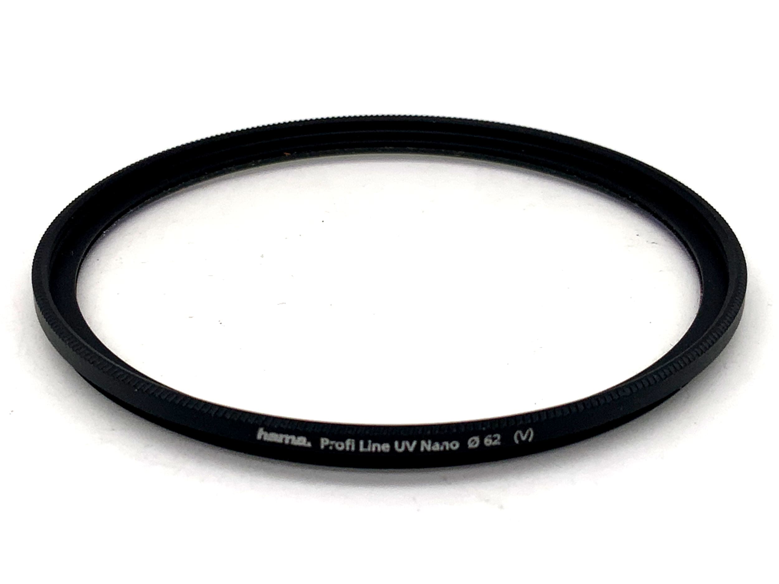 Hama UV Profi Line UV Nano (V) Filter 62mm Circular Filter Thread