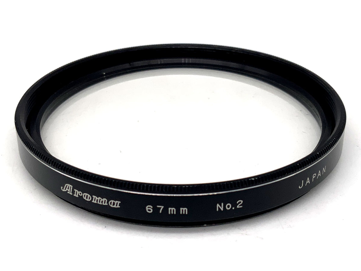 Objectif macro Aroma n° 2, filetage pour filtre circulaire de 67 mm