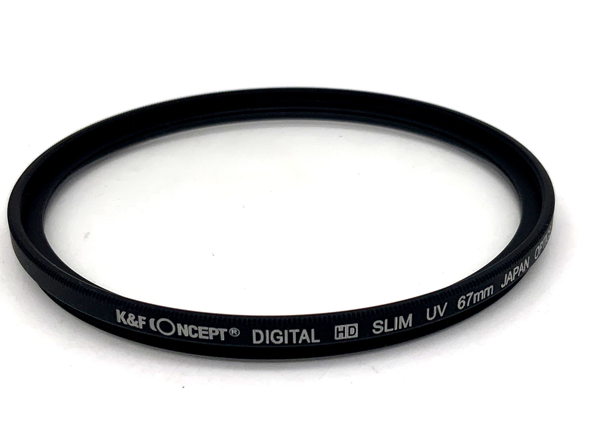 K&amp;F Concept UV Digital HD Slim UV Optics Filter 67mm Circular Filter Thread