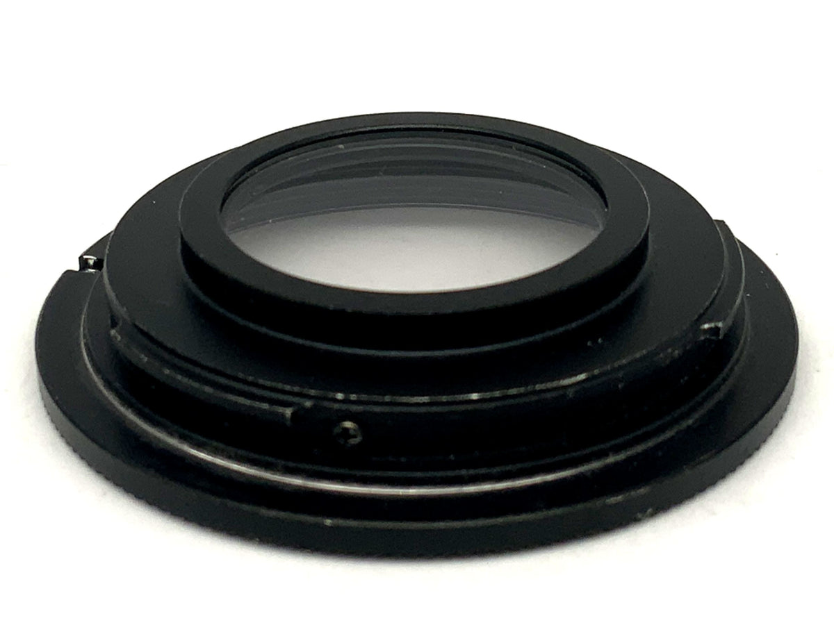 Adaptateur d'objectif avec lentille de mise au point à l'infini, convertisseur de monture d'objectif (M42 -> Nikon F)