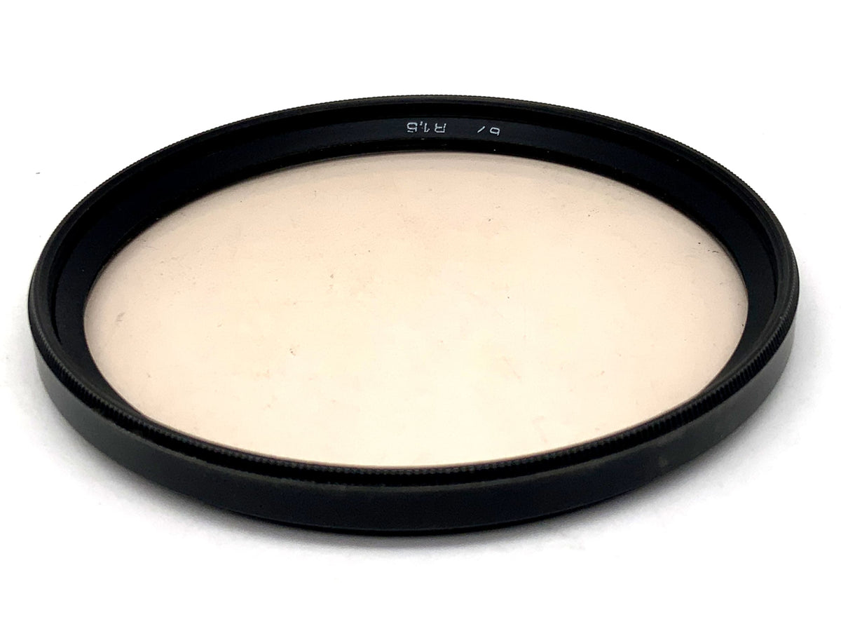 Filtre correcteur B+W R1.5, filetage circulaire de 67 mm