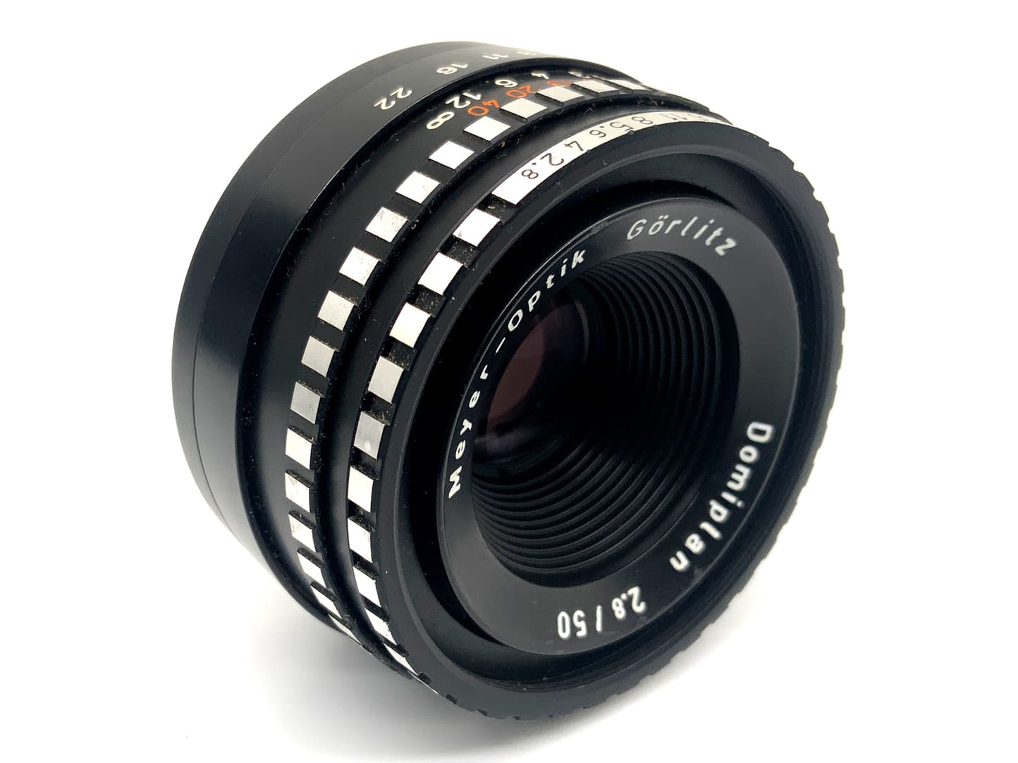 Meyer-Optik Görlitz Domiplan 50mm 1:2.8 Objektiv Festbrennweite (M42) Pilz!