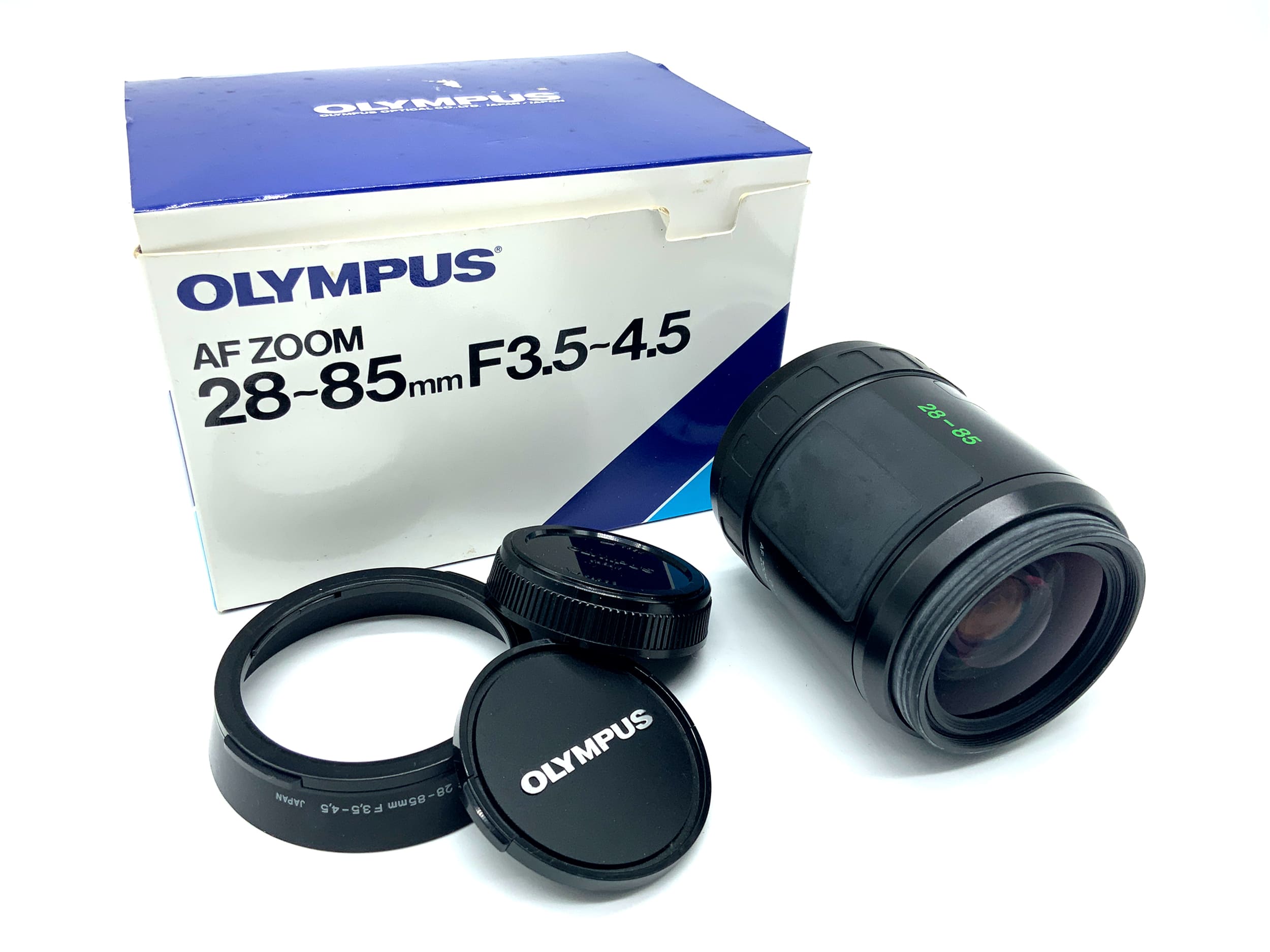 Olympus AF Zoom 28-85mm 1:3.5-4.5 Objektiv in OVP (OM-707 OM-101 OM-77)