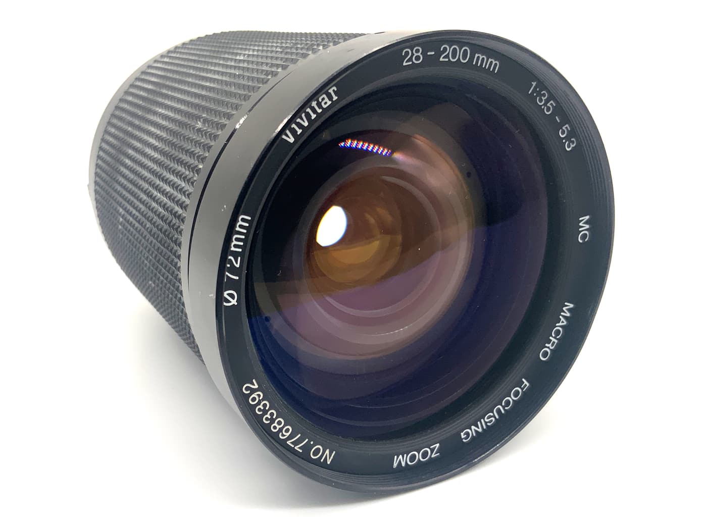Vivitar Macro Focusing Zoom MC 28-200mm 1:3.5-5.3 Objektiv (Olympus OM) Nebel!