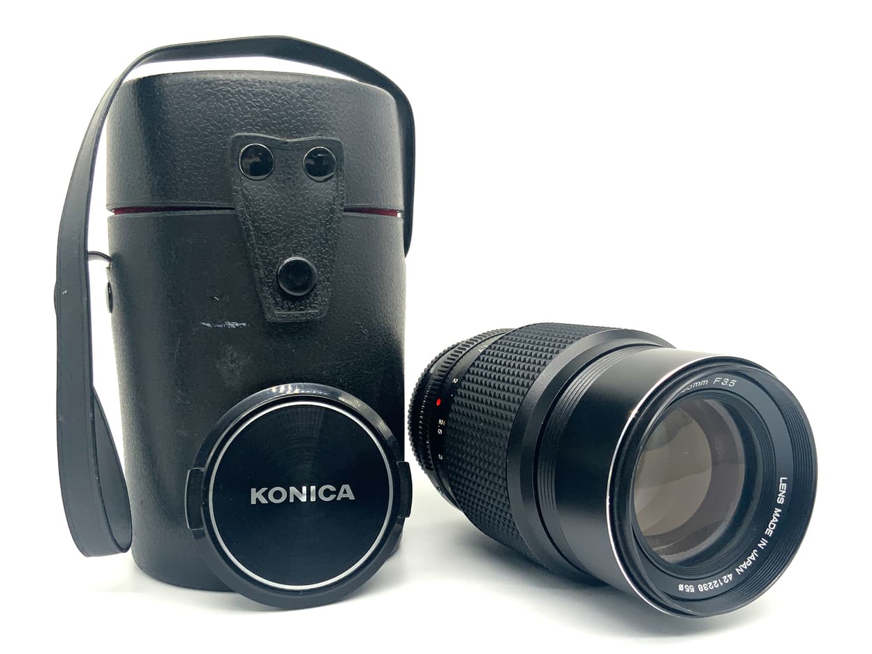 Konica Hexar AR 135mm 1:3.5 Objektiv Festbrennweite (Konica AR)