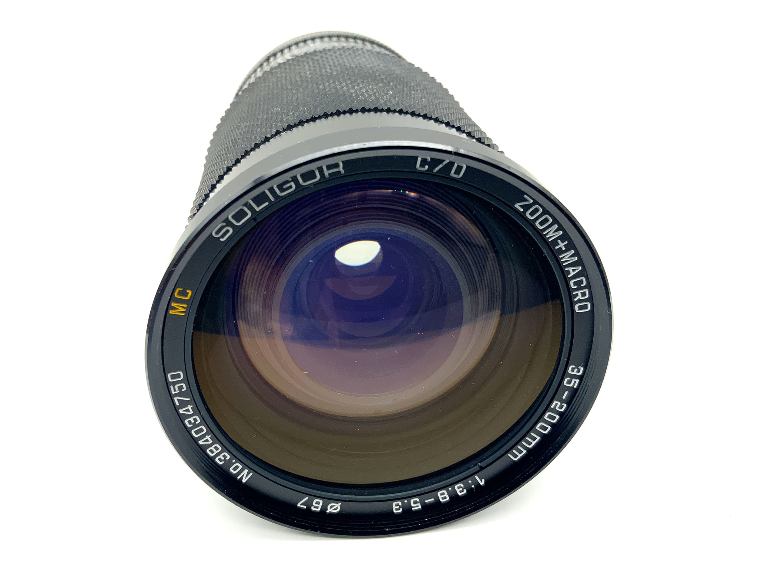 Soligor C/D Zoom+Macro 35-200mm 1:3.8-5.3 Objektiv Zoomobjektiv (Canon FD)