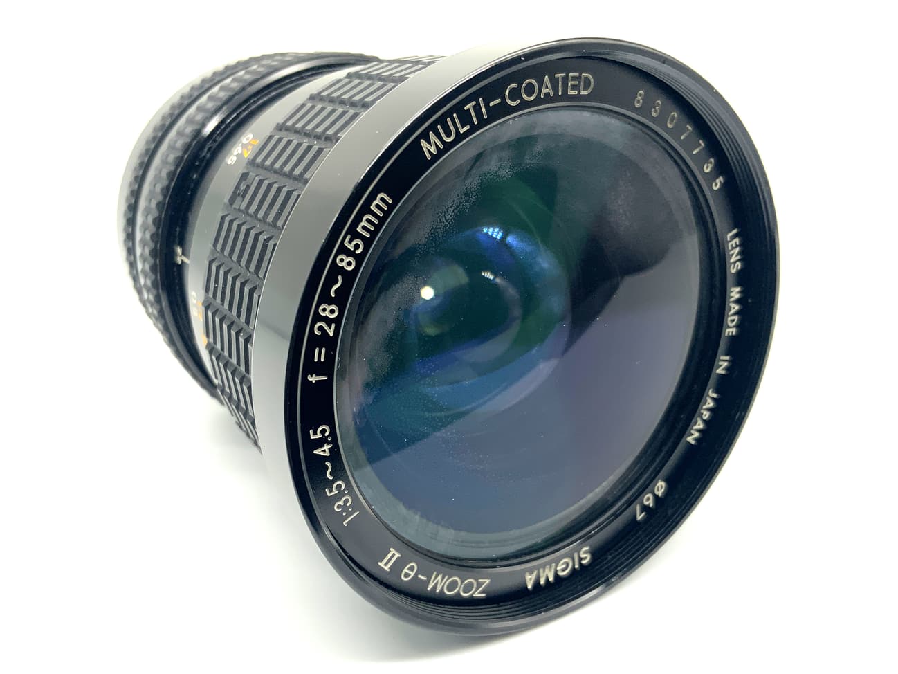 Sigma Zoom-O II MC 28-85mm 1:3.5-4.5 Objektiv Zoomobjektiv (Minolta MD) Nebel!