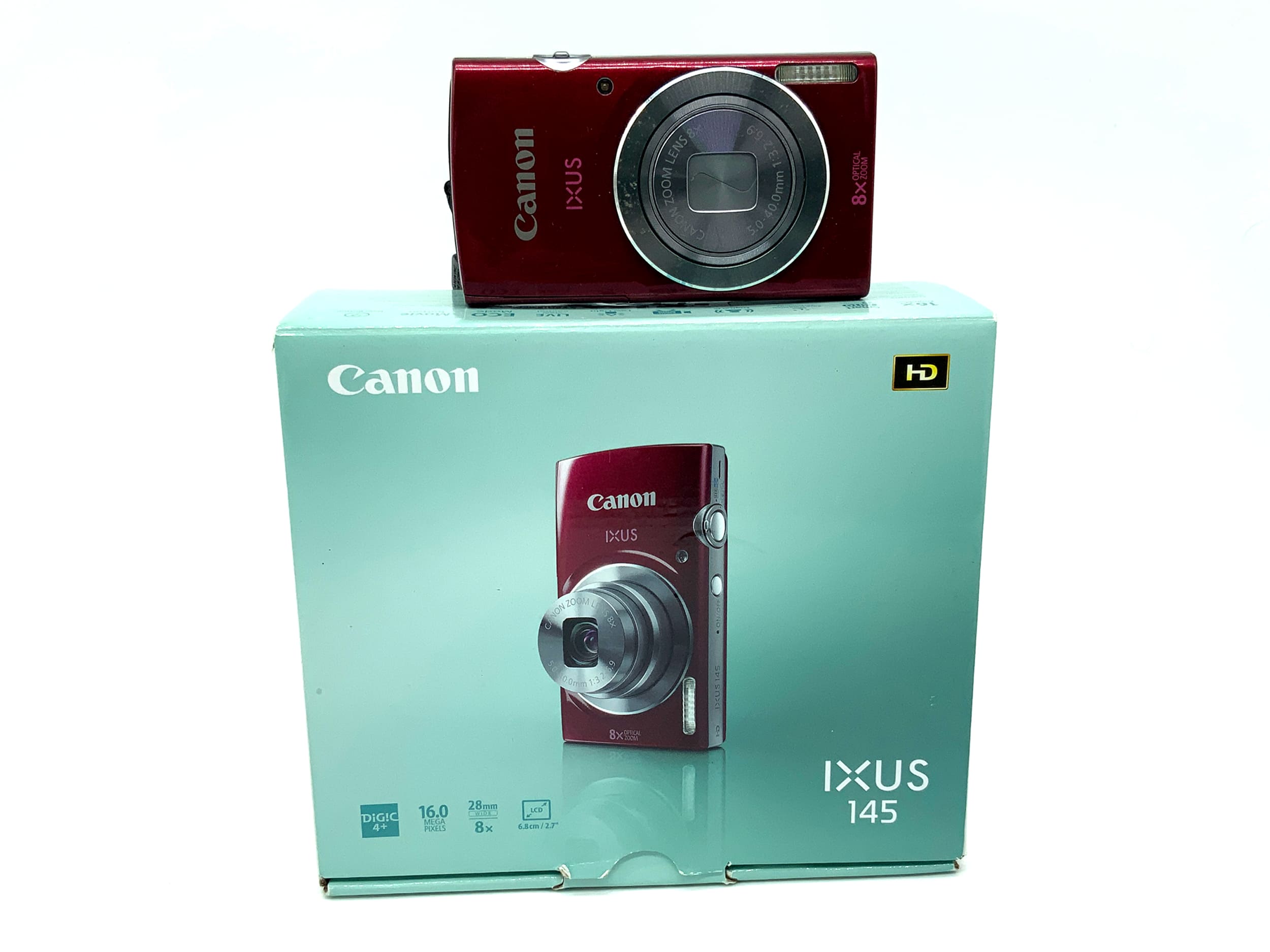 Canon Ixus 145 Digital Compact Camera with 5-40mm 1:3.2-6.9 lens