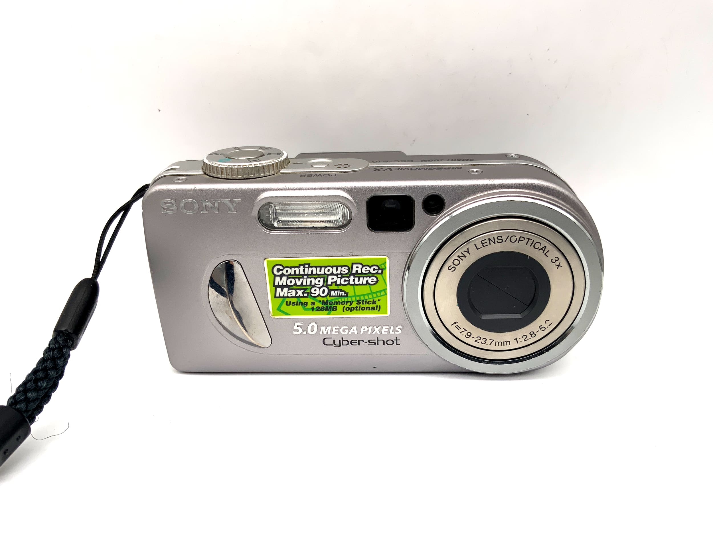 Sony DSC-P10 Digital Compact Camera with 7.9-23.7mm 1:2.8-5.2 lens