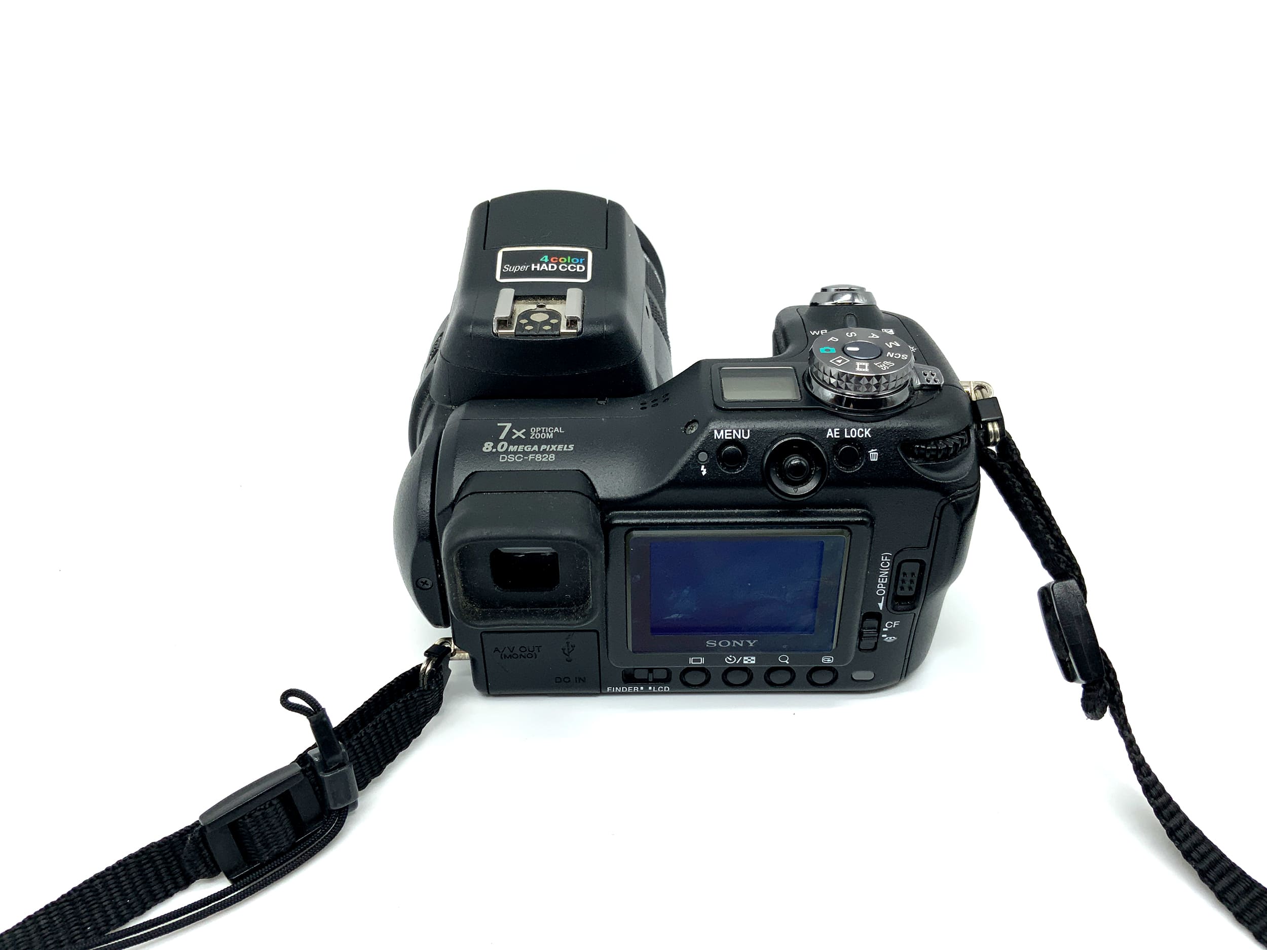 Sony DSC-F828 bridge camera with Carl Zeiss Vario-Sonnar 28-200mm 8 megapixels