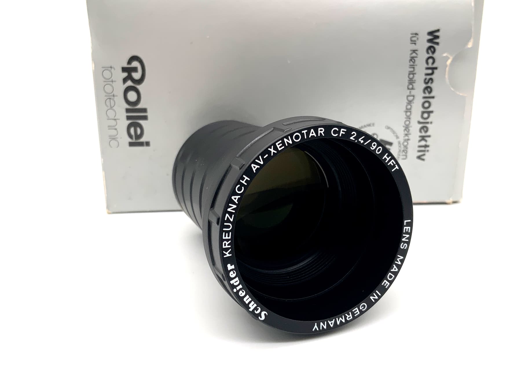 Schneider Kreuznach AV-Xenotar CF 90mm 1:2.4 Projektorlinse (Schneckengewinde)