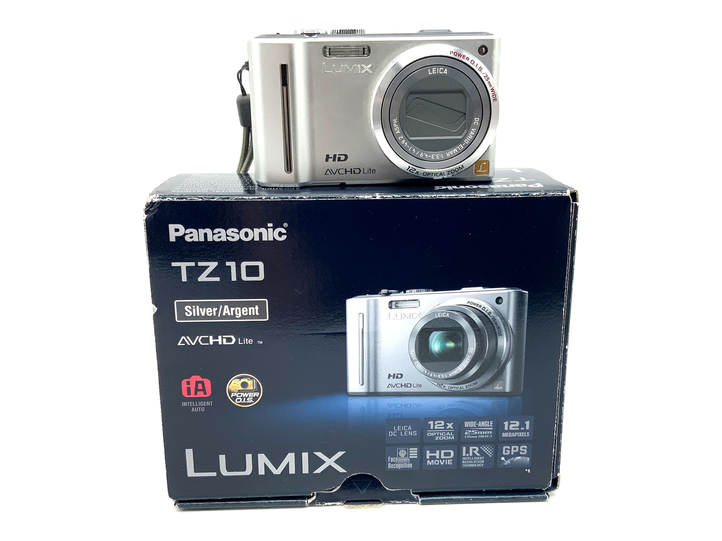 Panasonic Lumix DMC-TZ10 compact camera with Leica DC Vario-Elmarit f/4.1-49.2mm