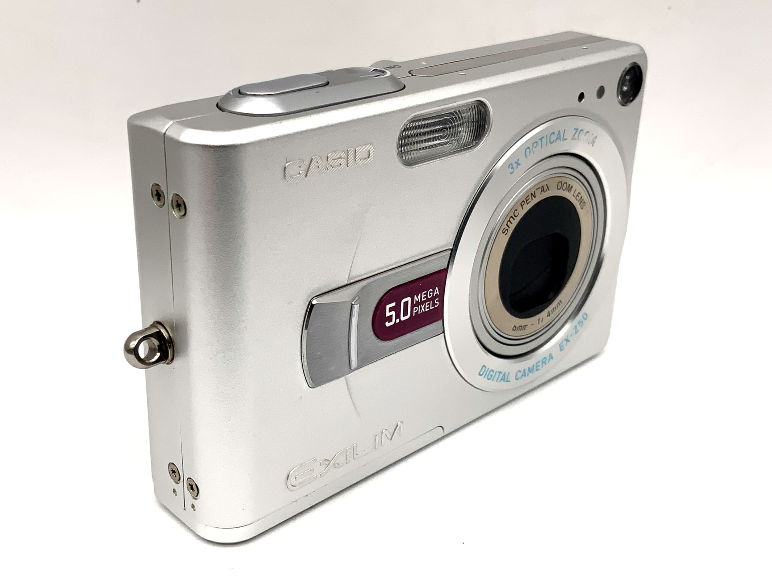 Casio EX-Z50 digital compact camera with SMC Pentax 5.8-17.4mm