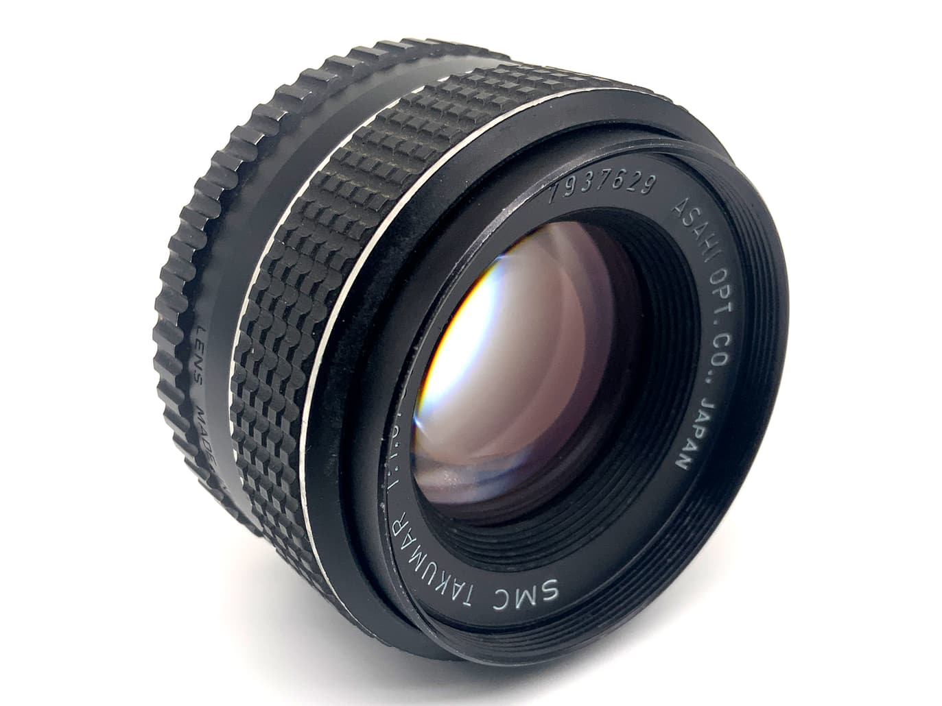 Asahi Pentax SMC Takumar 55mm 1:1.8 Objektiv Festbrennweite (M42) Text lesen!