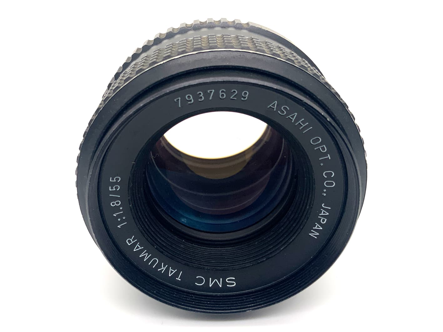 Asahi Pentax SMC Takumar 55mm 1:1.8 Objektiv Festbrennweite (M42) Text lesen!