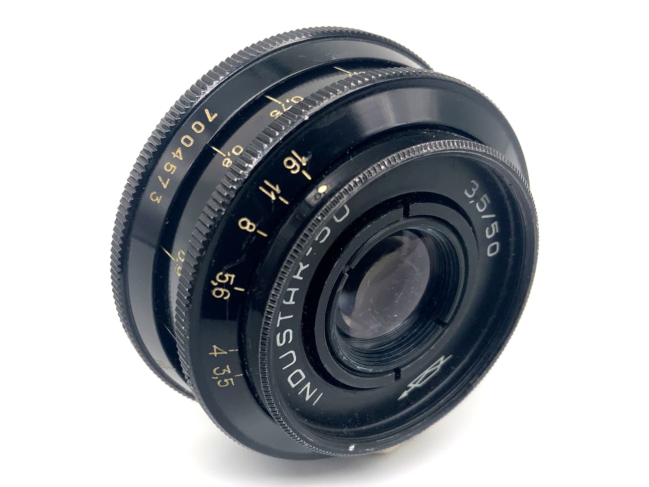 Zenit Industar-50 50mm 1:3.5 Objektiv Festbrennweite (M39) Text lesen!