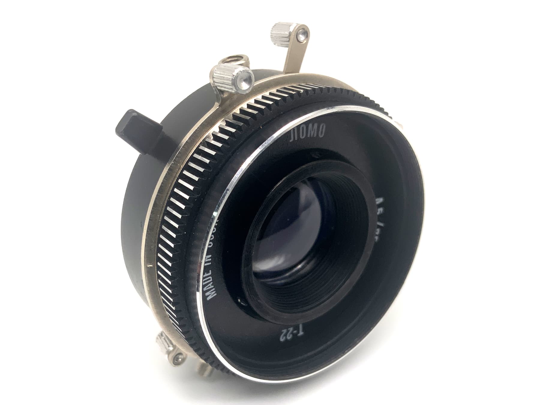 Lomo T-22 75mm 1:4.5 Objektiv Festbrennweite (22mm Gewinde)