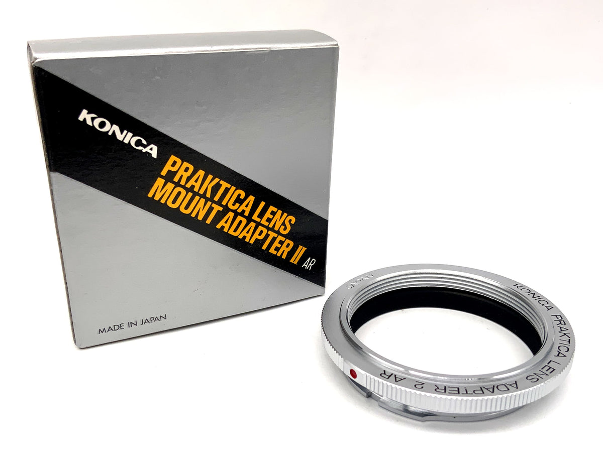 Adaptateur d'objectif Konica Praktica Mount Adapter II (M42 -> Konica AR)