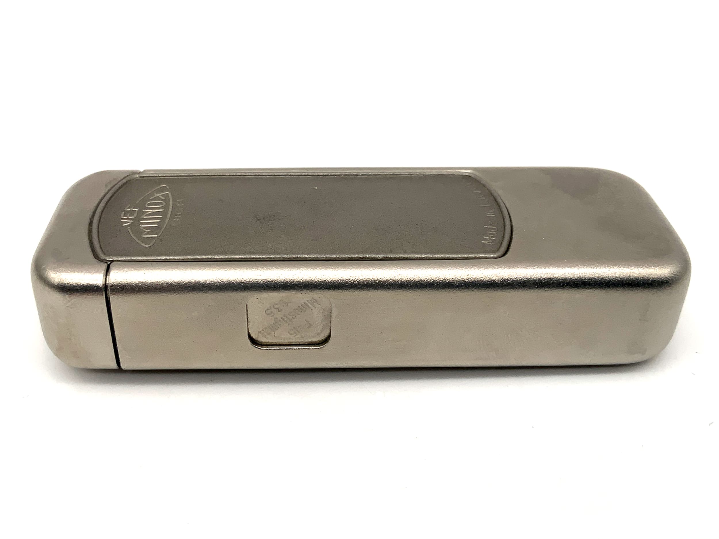 Appareil photo miniature Minox VEF Riga avec Minostigmat 1:3,5 15 mm. Fabriqué en Lettonie.