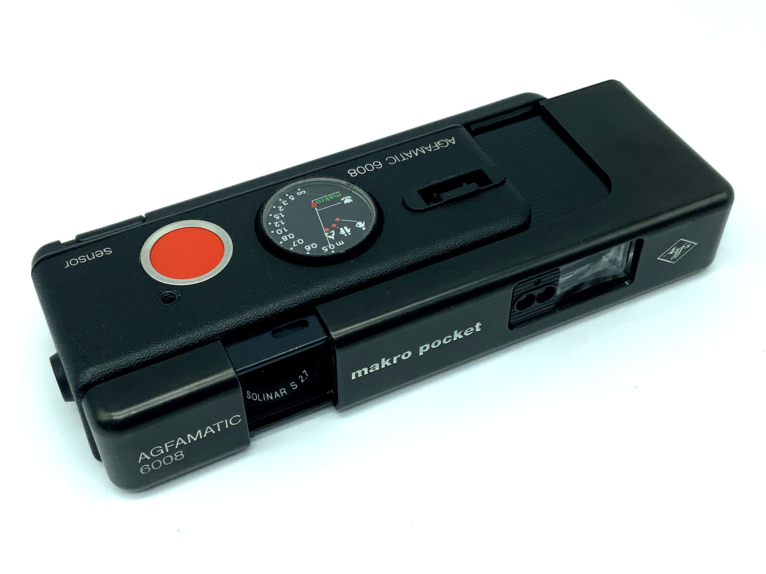 Appareil photo miniature de poche macro Agfa Agfamatic 6008 avec caméra subminiature