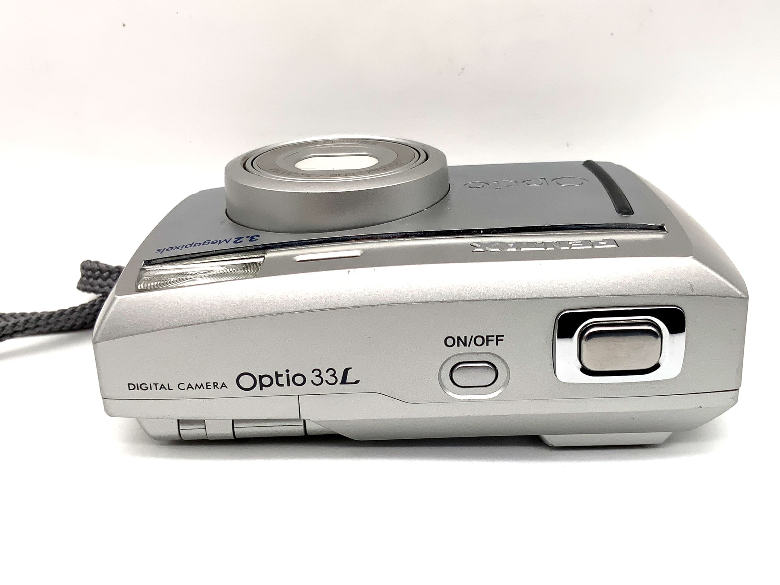 Pentax Optio 33L digital compact camera with 5.8-17.4mm