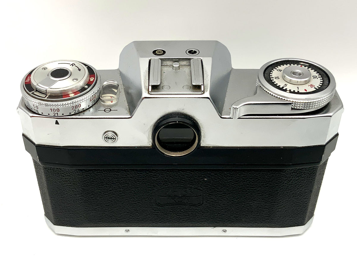 Zeiss Ikon Contaflex 35mm SLR analogue with Tessar 2.8/50 Synchro-Compur-X body