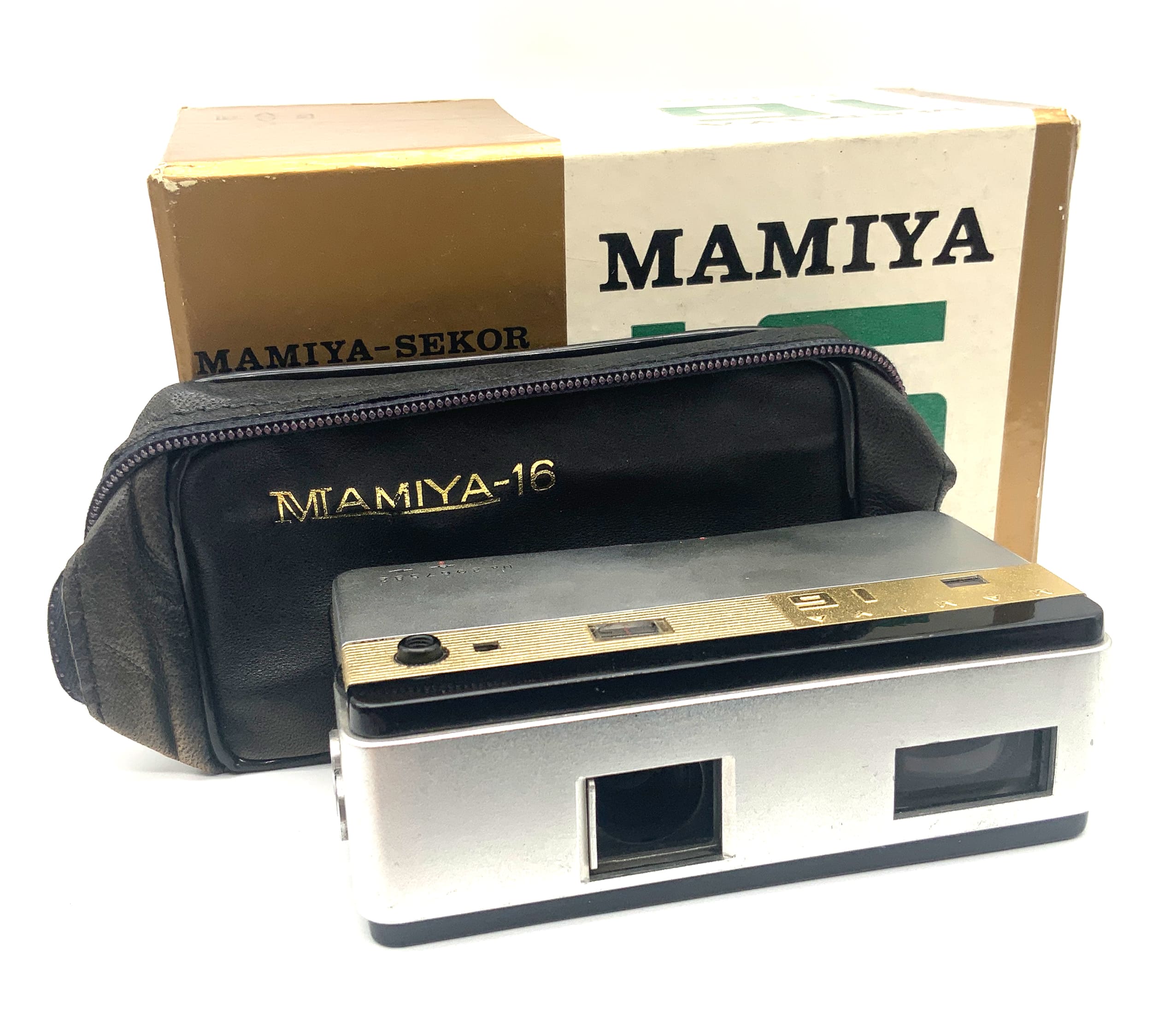 Appareil photo miniature Mamiya 16 De Luxe avec objectif subminiature 25 mm 1:2,8