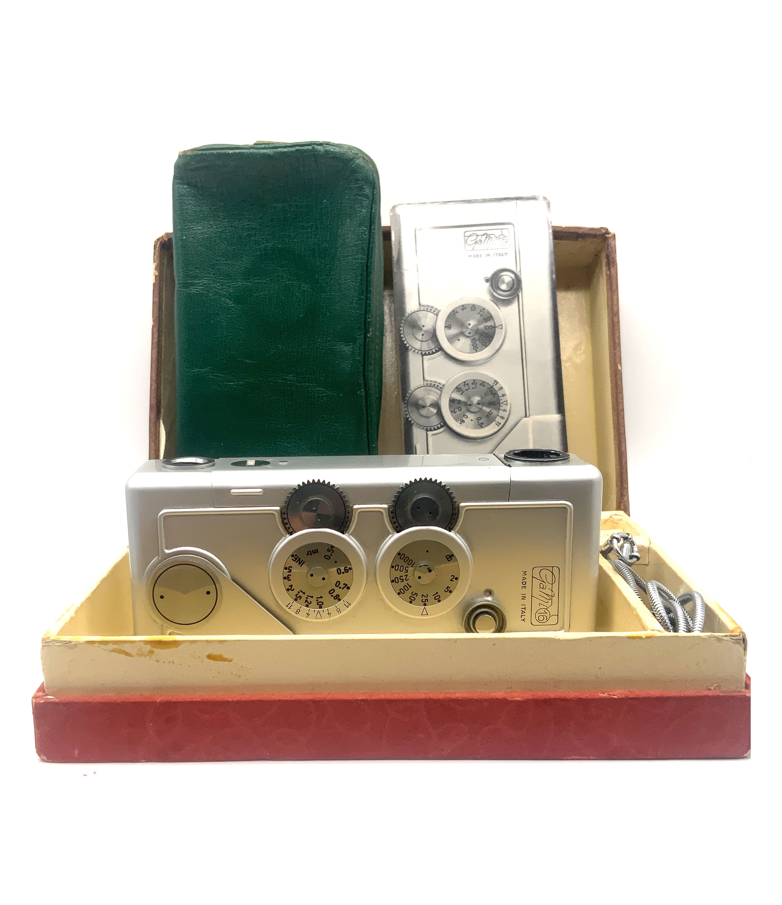 Appareil photo miniature Galileo Gami 16 avec appareil photo subminiature Esamitar 25 mm 1:1,9