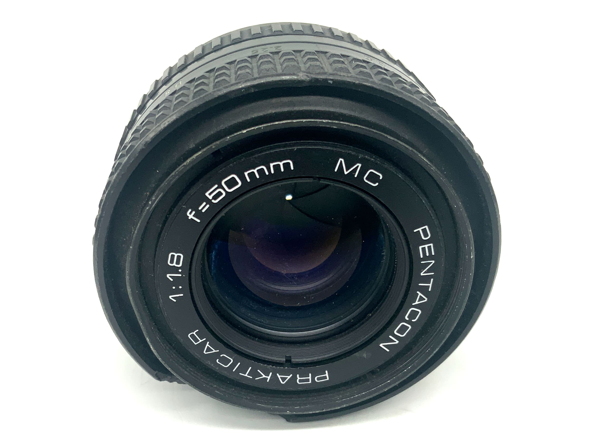 Pentacon Prakticar MC 50mm 1:1.8 Objektiv Festbrennweite (Praktica B)Text lesen!
