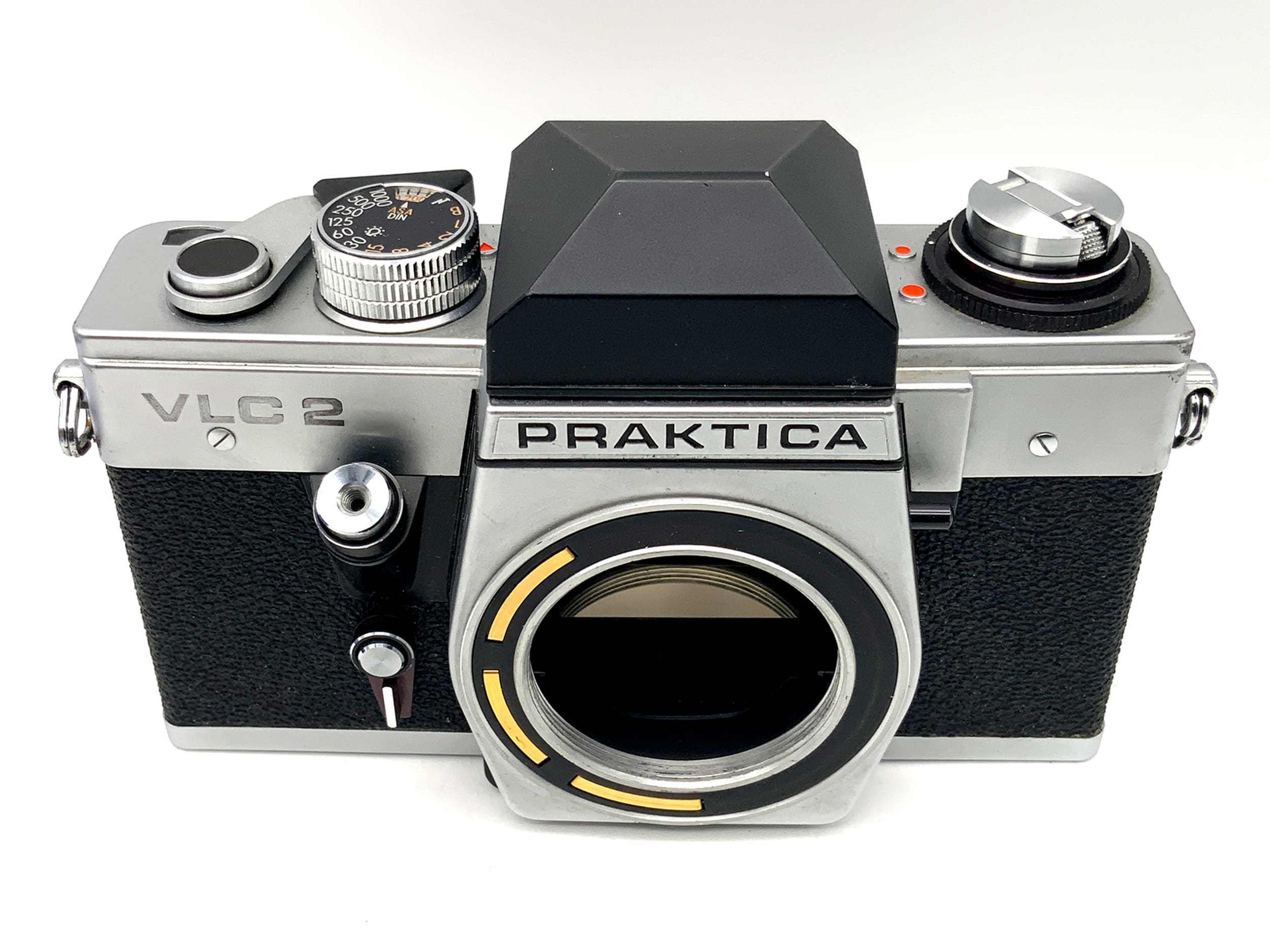 Appareil photo reflex analogique Praktica VLC 2 35 mm avec boîtier Pentacon (M42)