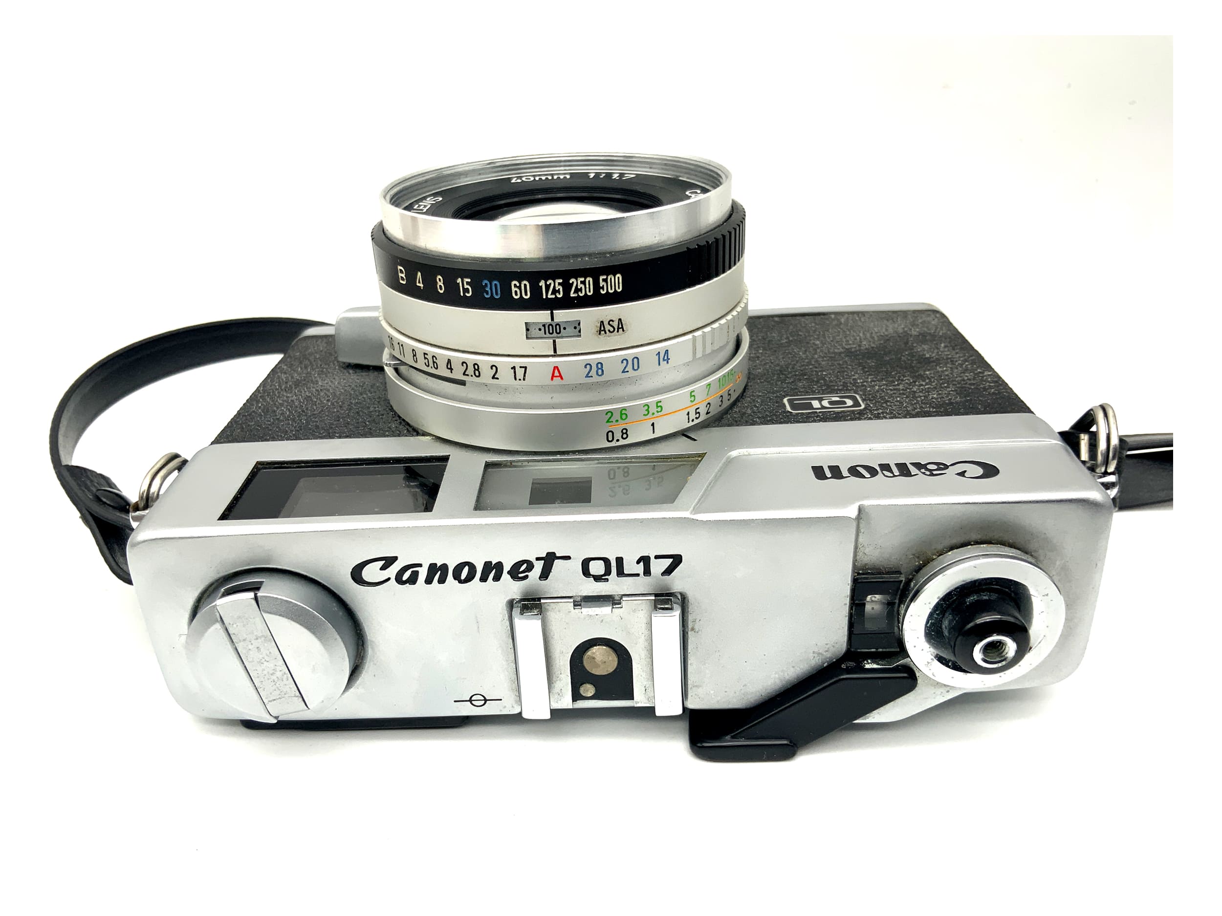 Canon Canonet QL17 Messsucherkamera mit 40mm 1:1.7 Kompaktkamera Analogkamera