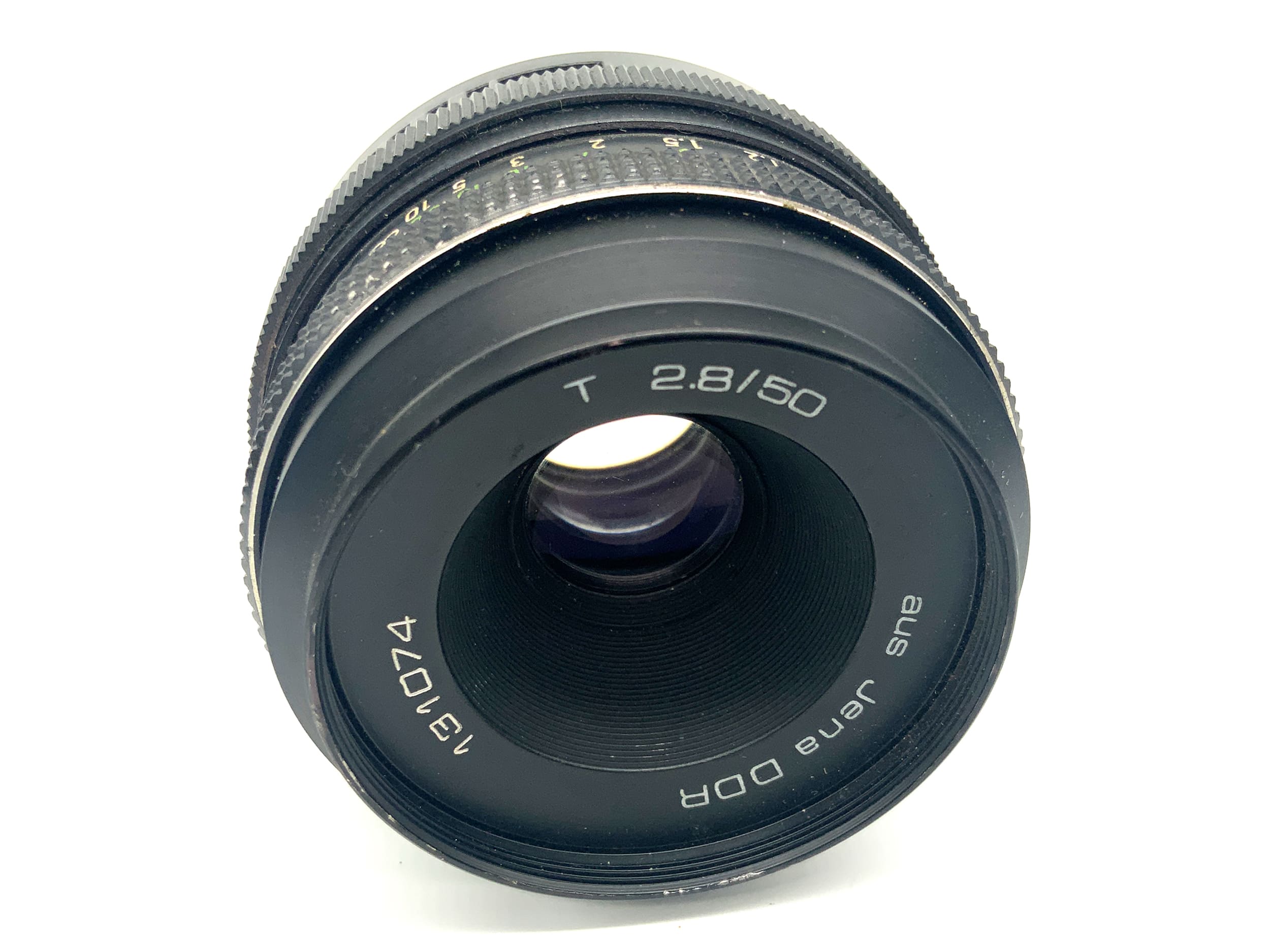 Carl Zeiss Jena Tessar 50mm 1:2,8 Objektiv Festbrennweite (M42) Pilz!