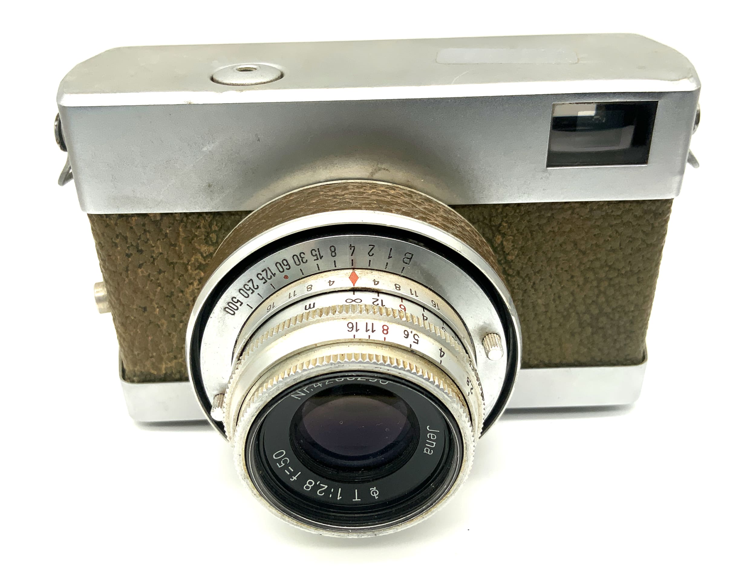 Carl Zeiss Werra Sucherkamera mit Q1 Tessar 50mm 1:2.8 Analogkamera