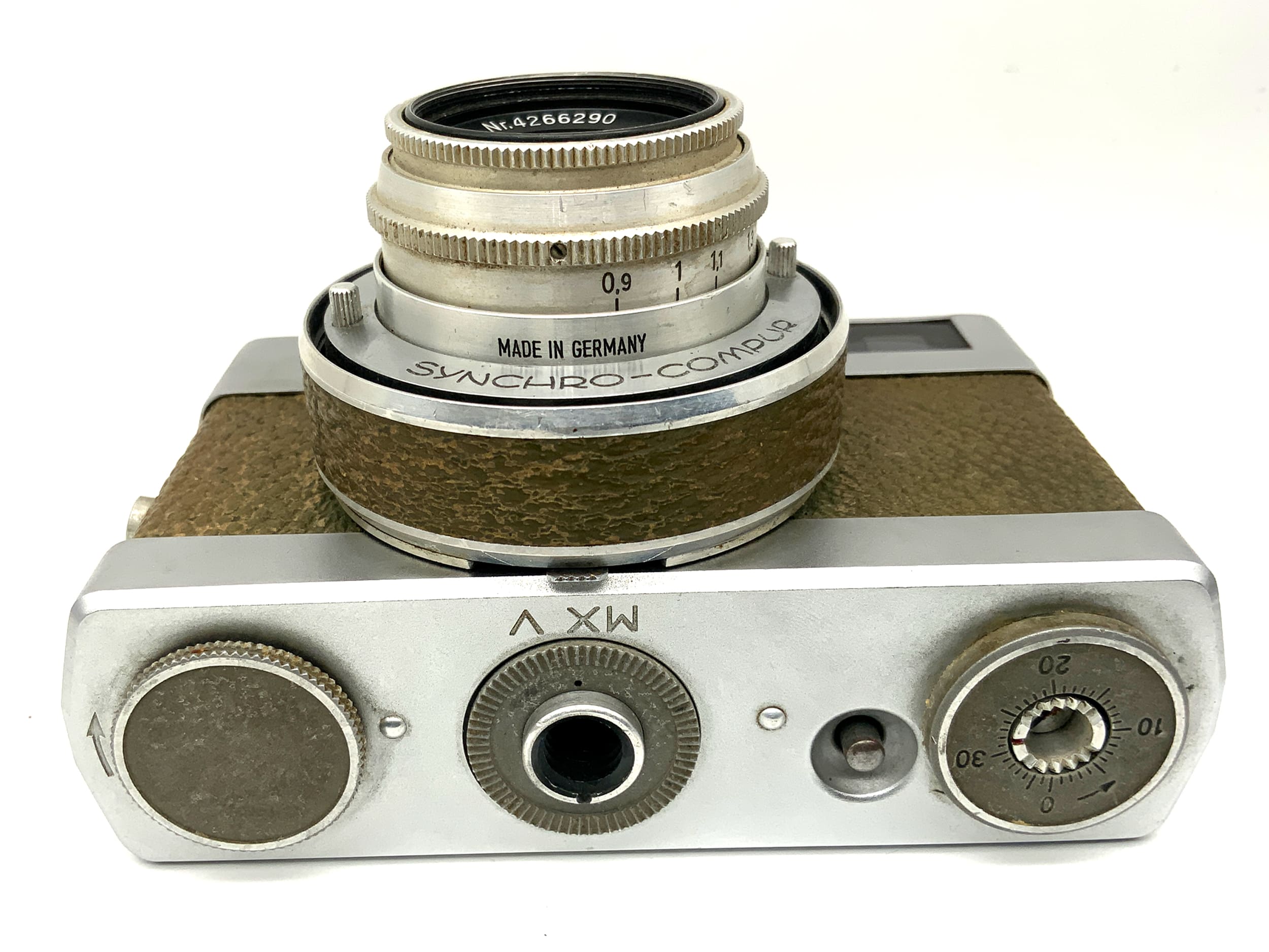 Carl Zeiss Werra Sucherkamera mit Q1 Tessar 50mm 1:2.8 Analogkamera