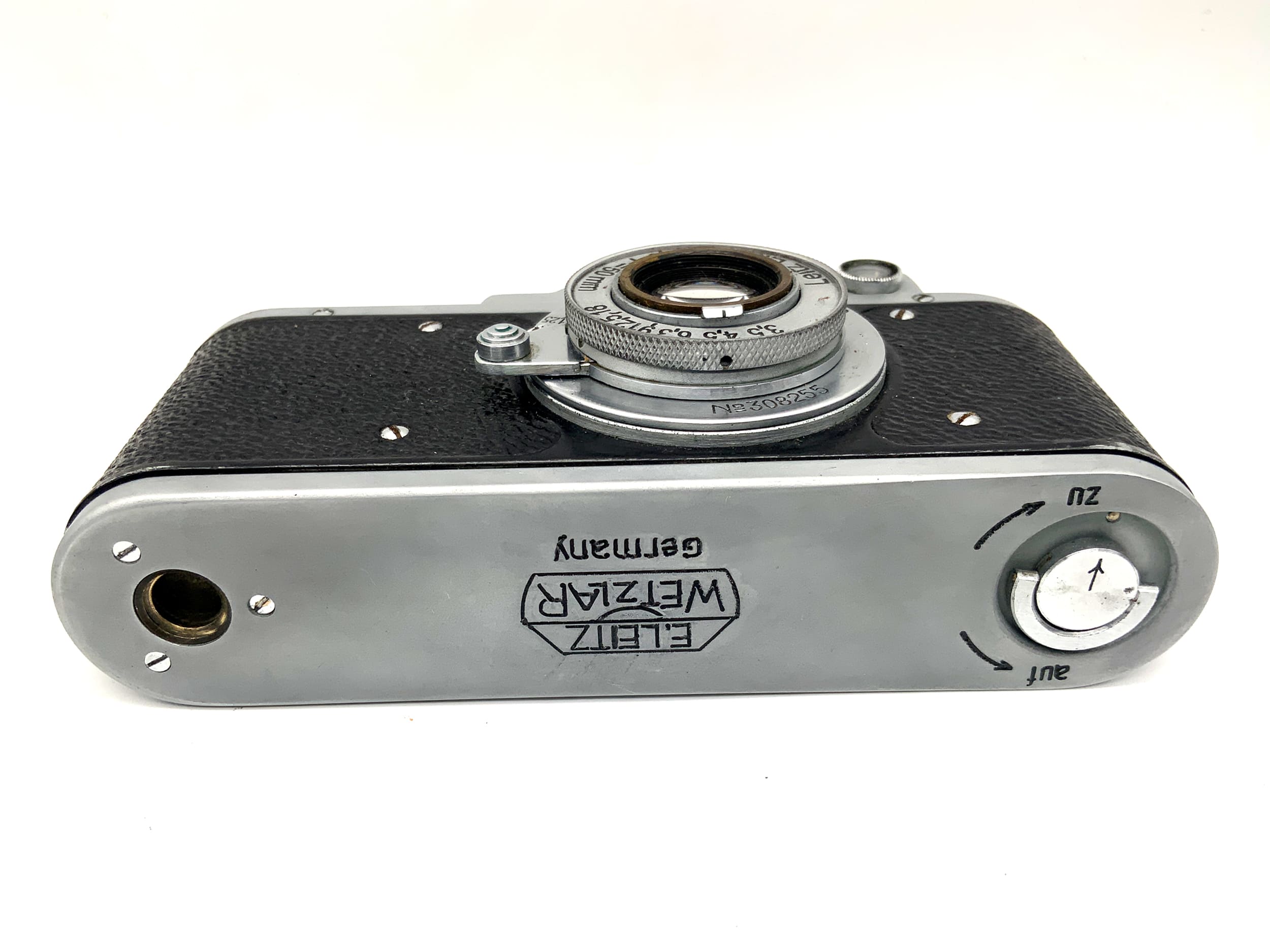 Leica III USSR Nachbau Messsucherkamera mit Leitz Elmar 50mm 1:3.5 Kriegsmarine