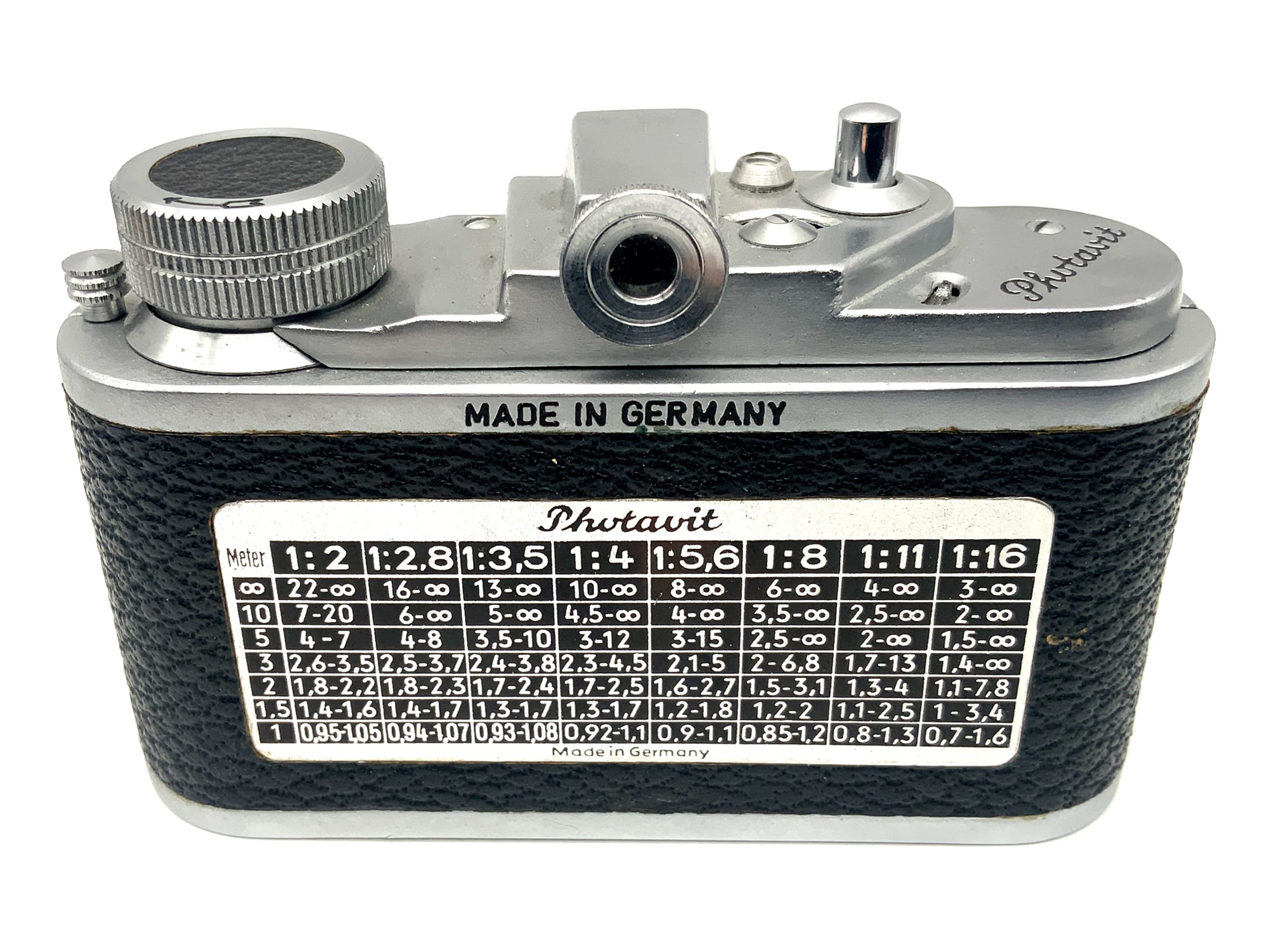 Appareil photo Bolta Photavit IV avec viseur et objectif Schneider Kreuznach Xenar 37,5 mm 1:2,8