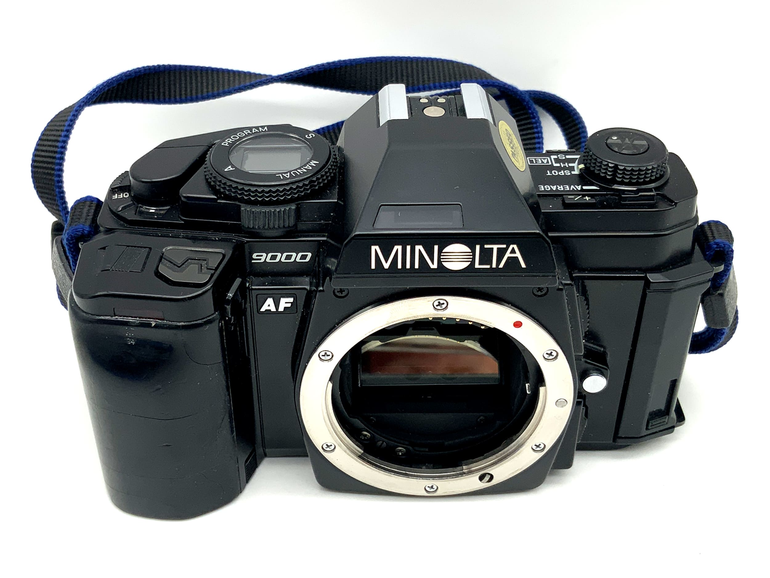 Minolta 9000 AF 35 mm SLR + Program Back 90 Databack Body AF (Minolta AF/Sony A)