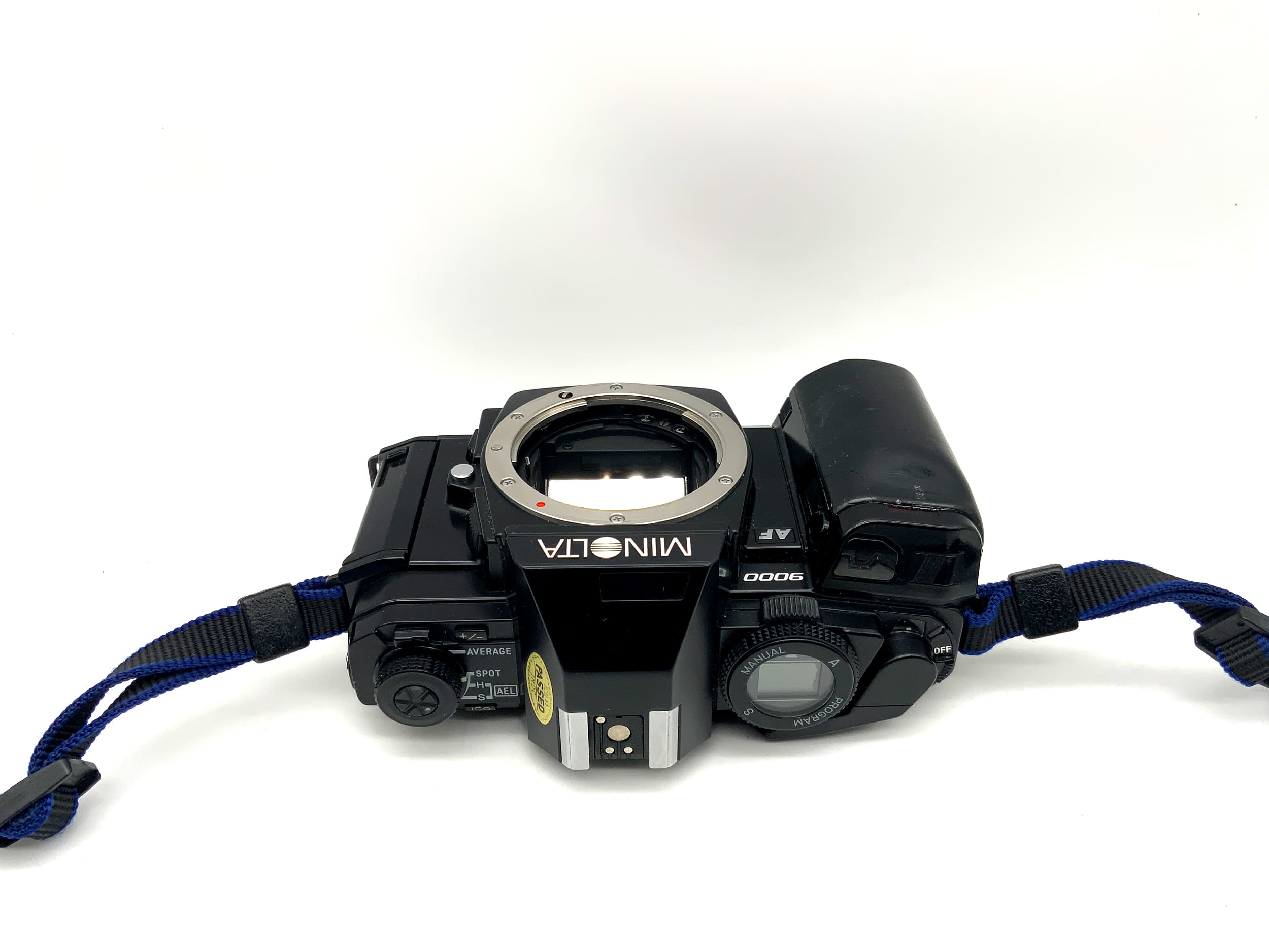 Minolta 9000 AF 35 mm SLR + Program Back 90 Databack Body AF (Minolta AF/Sony A)