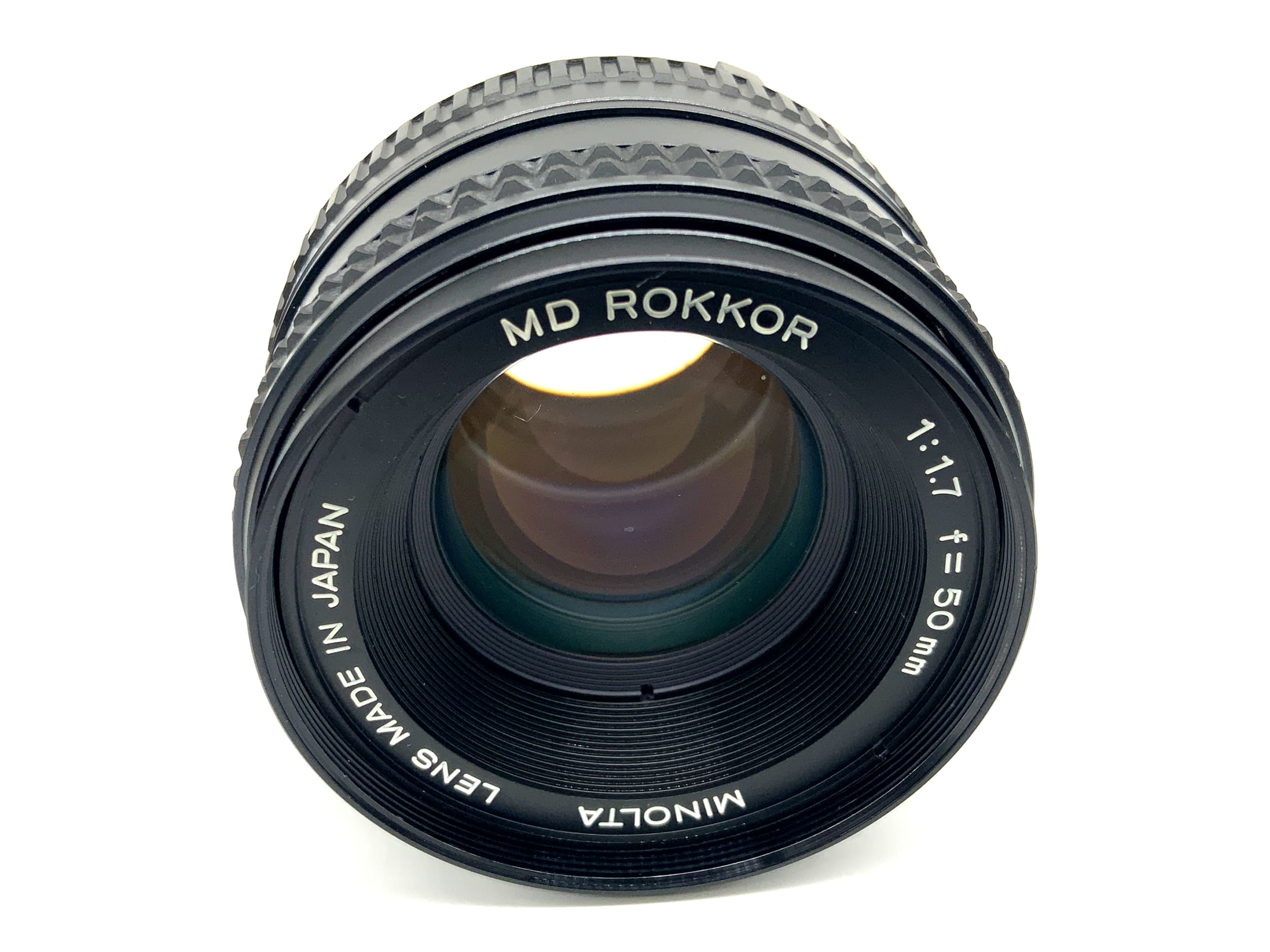 Minolta MD Rokkor 50mm 1:1.7 Objektiv Festbrennweite (Minolta MD)