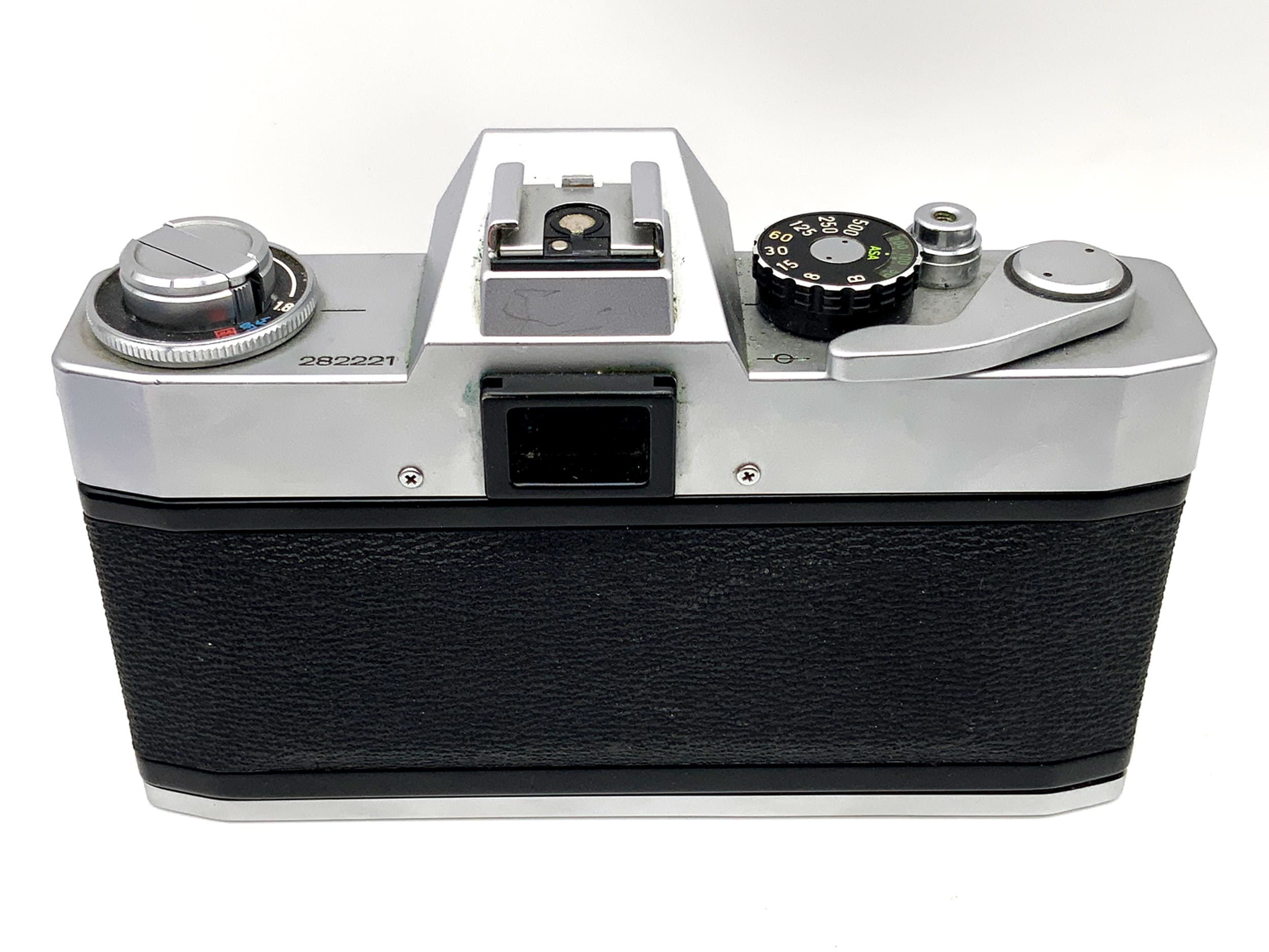 Appareil photo reflex argentique Canon EX Auto 35 mm avec objectif EX 50 mm f/1.8 ! Boîtier défectueux !