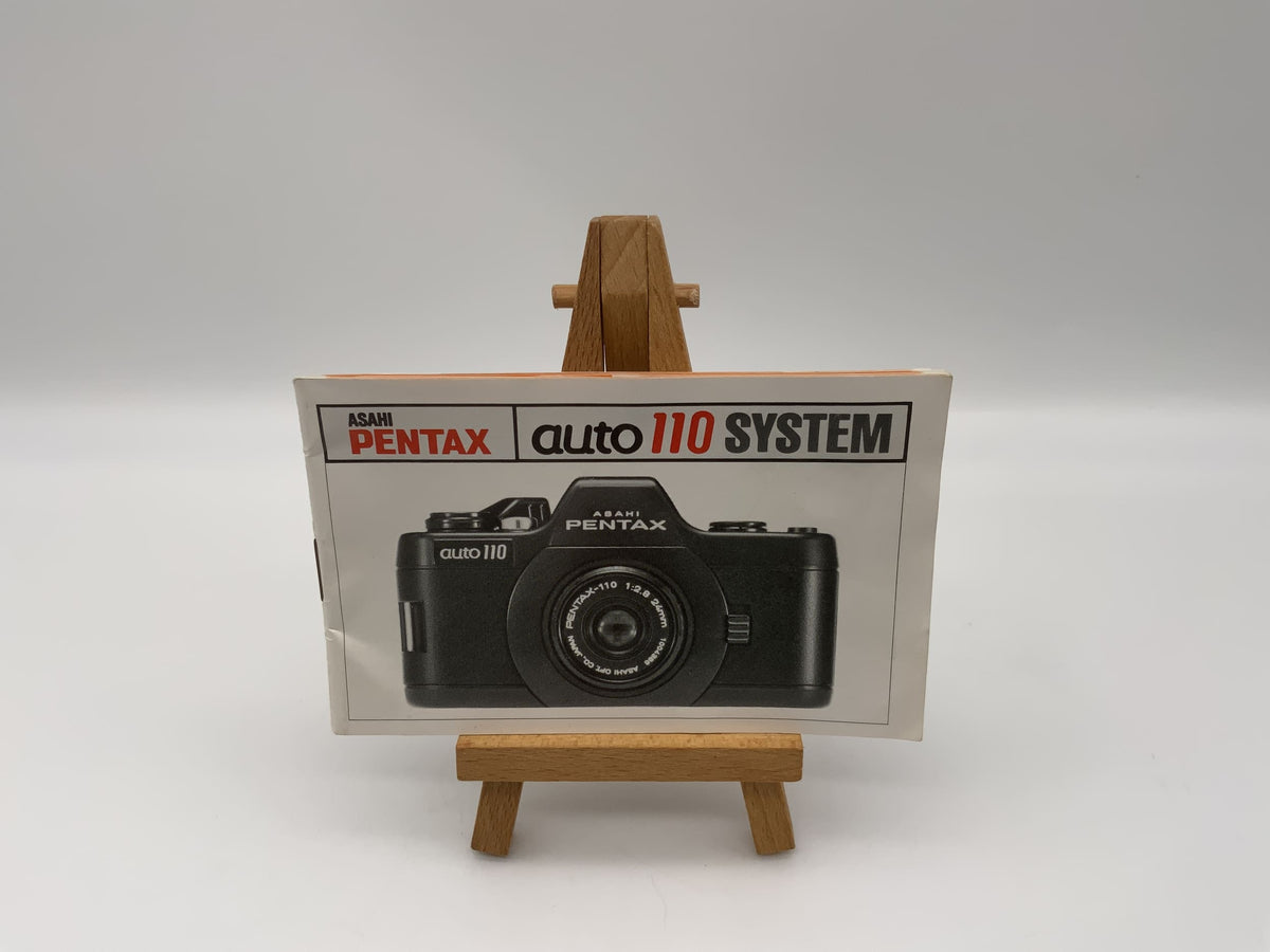 Manuel d'utilisation du système Asahi Pentax auto 110 (allemand)