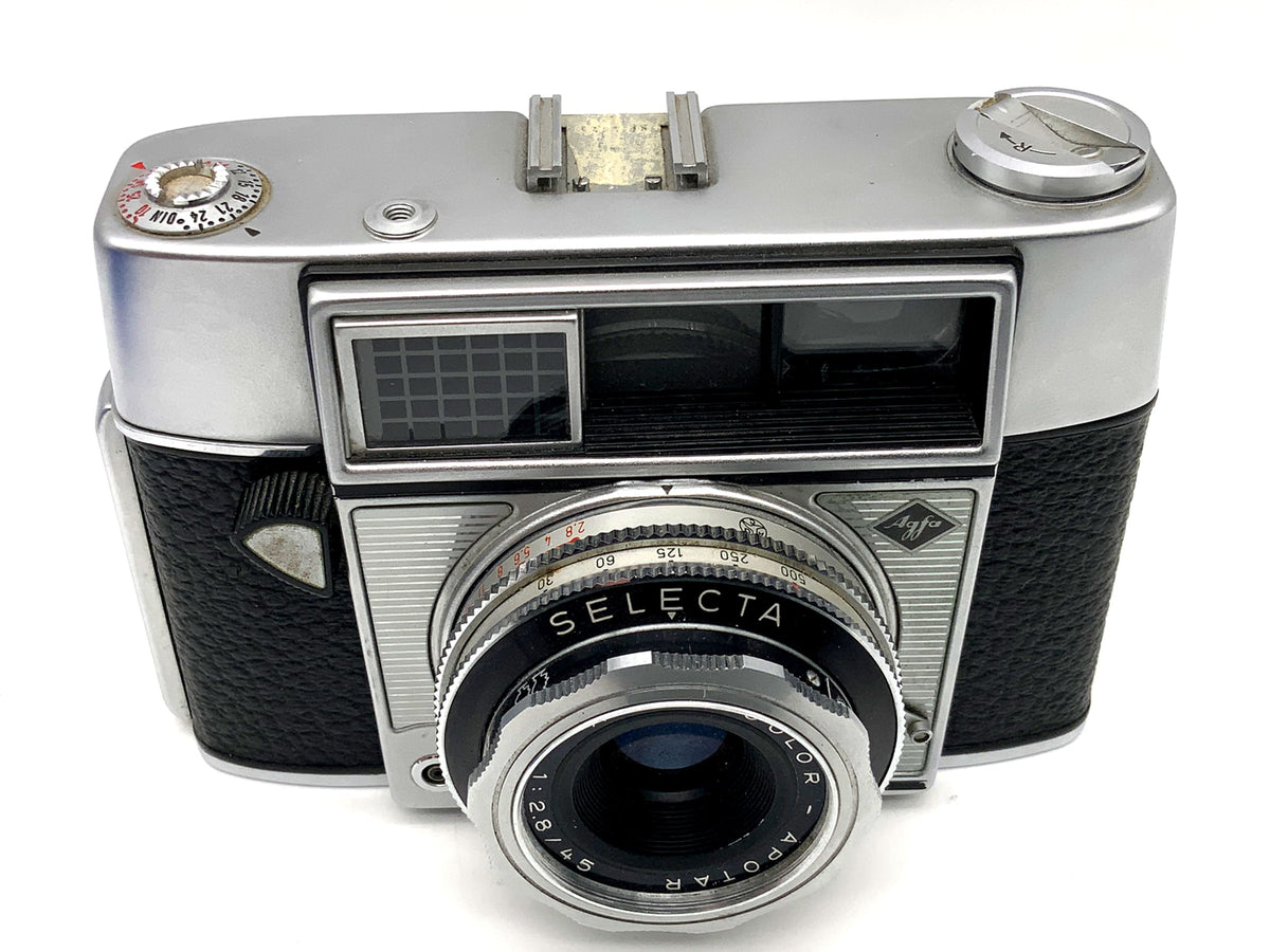Appareil photo à viseur Agfa Selecta avec objectif Color-Apotar 1:2.8/45 Prontor-Matic-P analogique