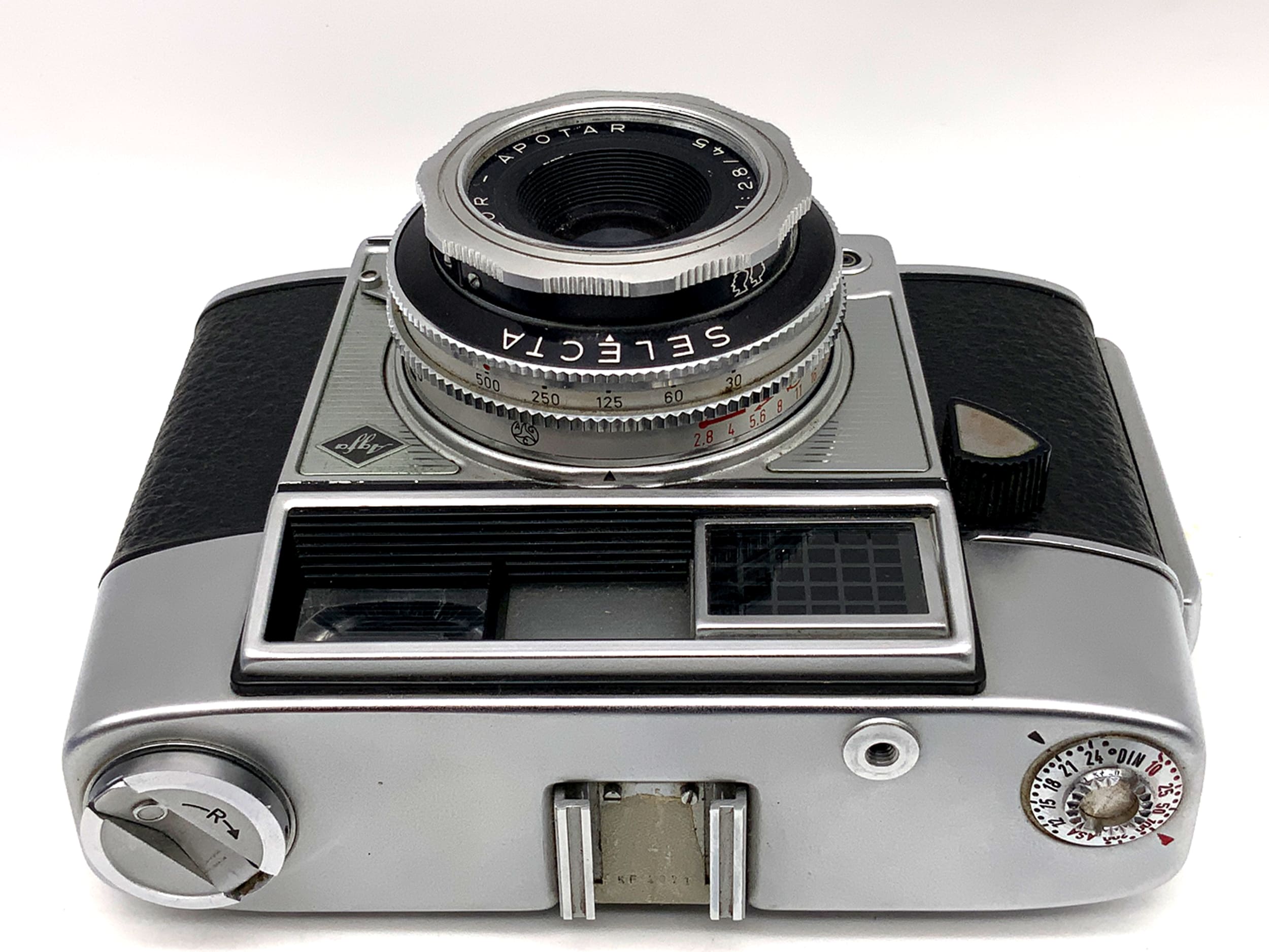 Appareil photo à viseur Agfa Selecta avec objectif Color-Apotar 1:2.8/45 Prontor-Matic-P analogique