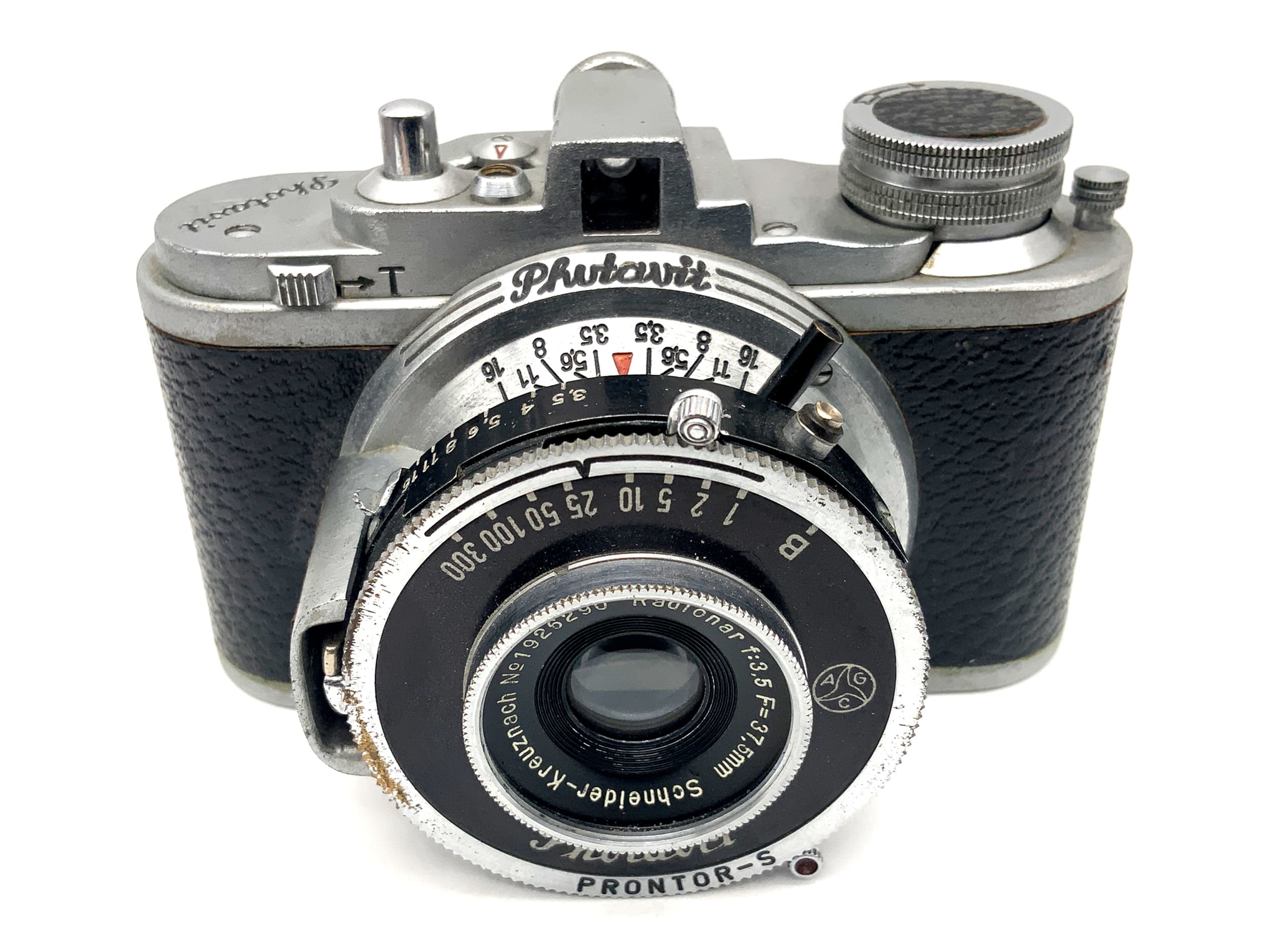 Appareil photo miniature Bolta Photavit V avec objectif Schneider Kreuznach Radionar 37,5 mm 1:3,5
