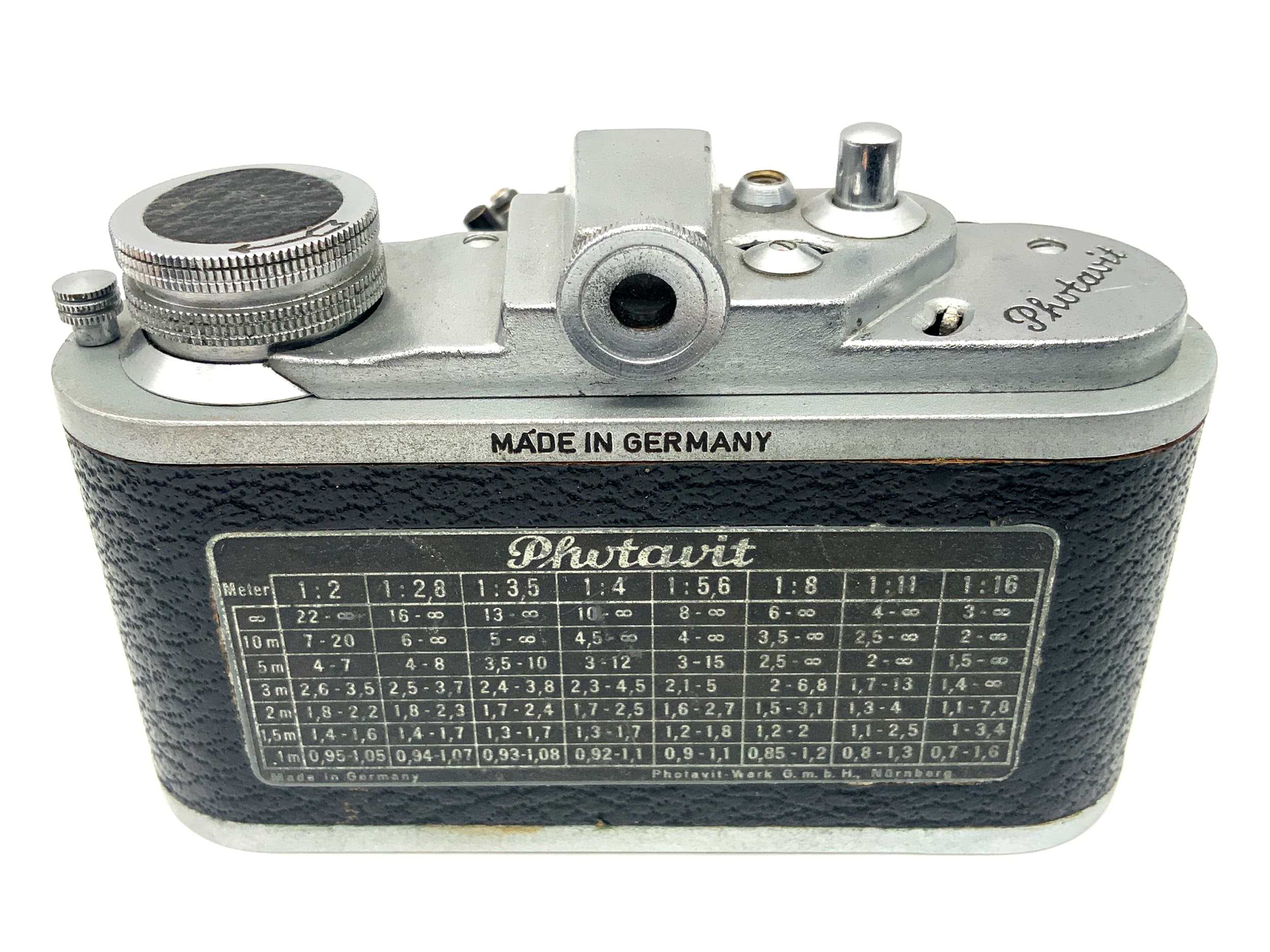 Appareil photo miniature Bolta Photavit V avec objectif Schneider Kreuznach Radionar 37,5 mm 1:3,5