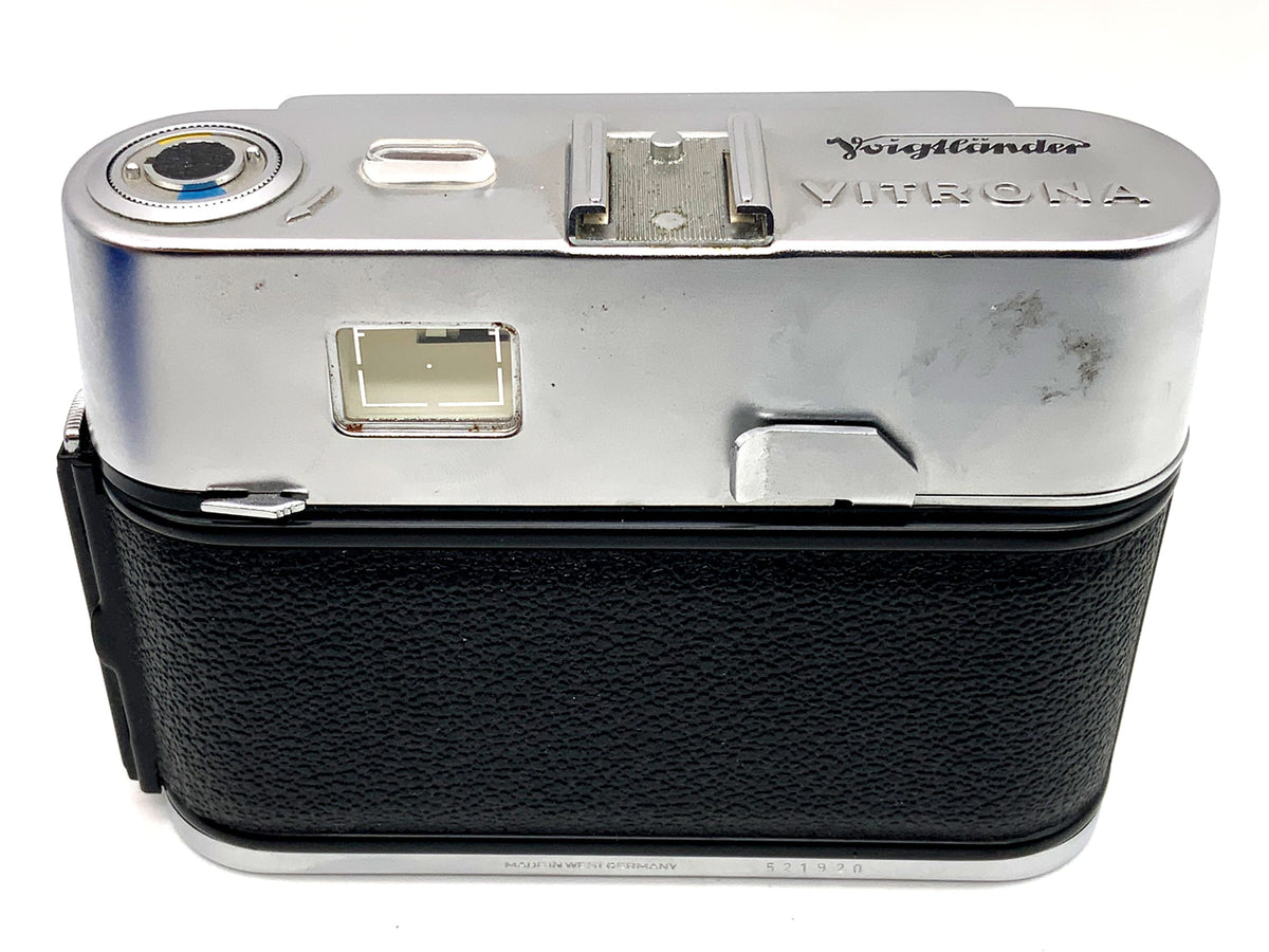 Caméra à viseur Voigtländer Vitrona avec caméra analogique Lanthar 2.8/50 Prontor 250